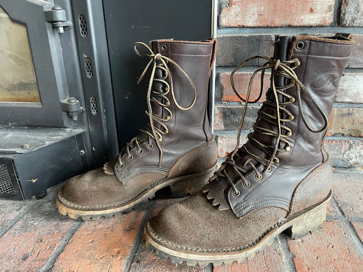 Photo by questrel on March 4, 2026 of the JK Boots Superduty in Brown Cowhide.