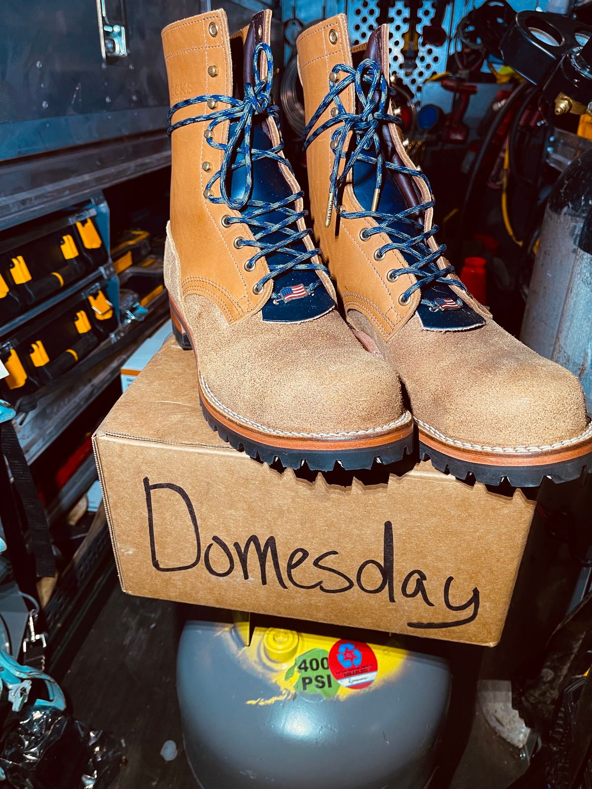 Photo by billdozer on October 1, 2024 of the Nicks BuilderPro in Seidel 1964 Tan.