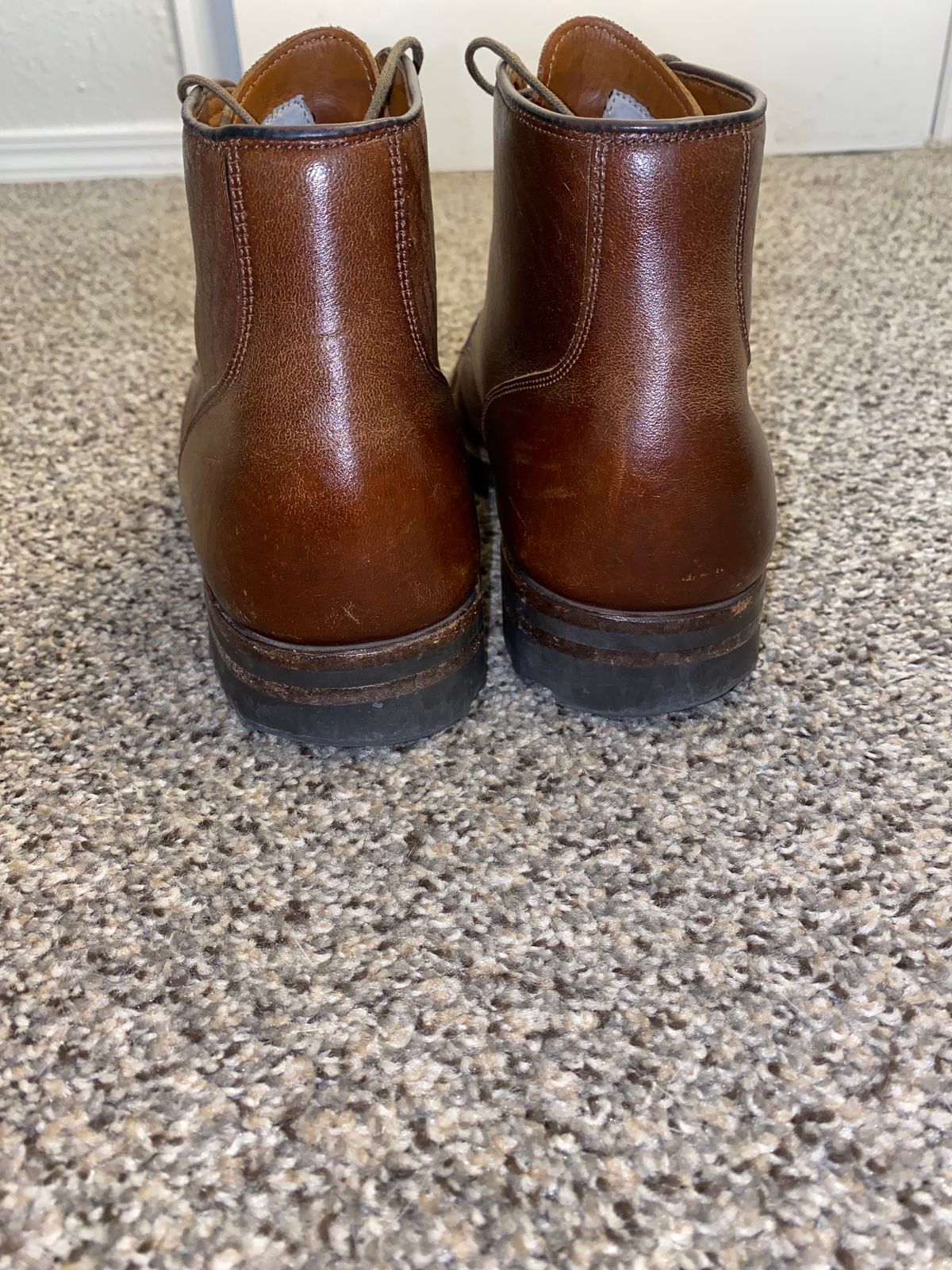Photo by rwarren99 on February 12, 2025 of the Viberg Service Boot in Shinki Color 4 Horsebutt.