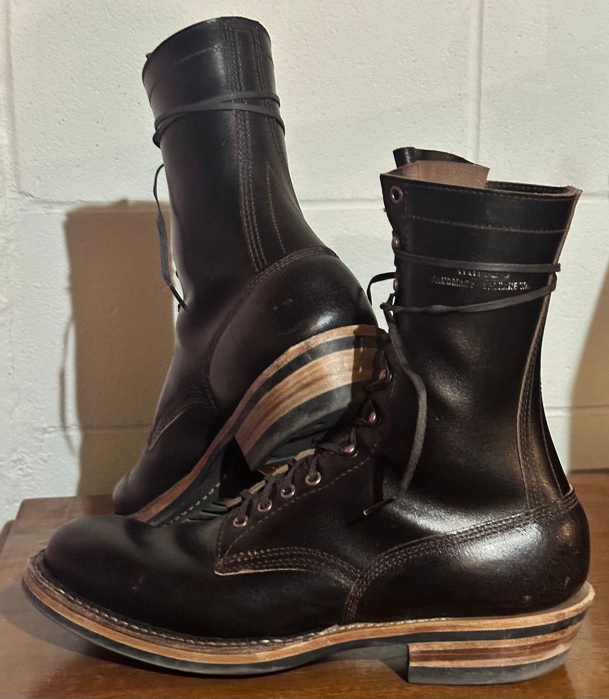 Photo by nikljam on March 17, 2026 of the White's Smokejumper in Horween Dark Brown Waxed Flesh.