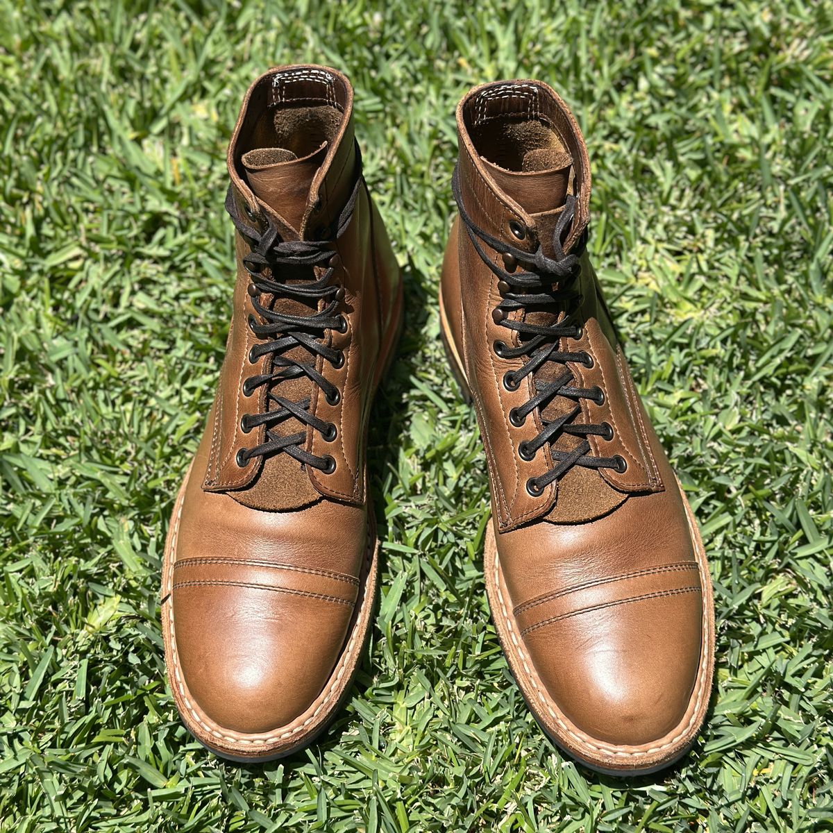Photo by JB on June 25, 2026 of the White's MP-M1TC in Horween Natural Chromexcel.