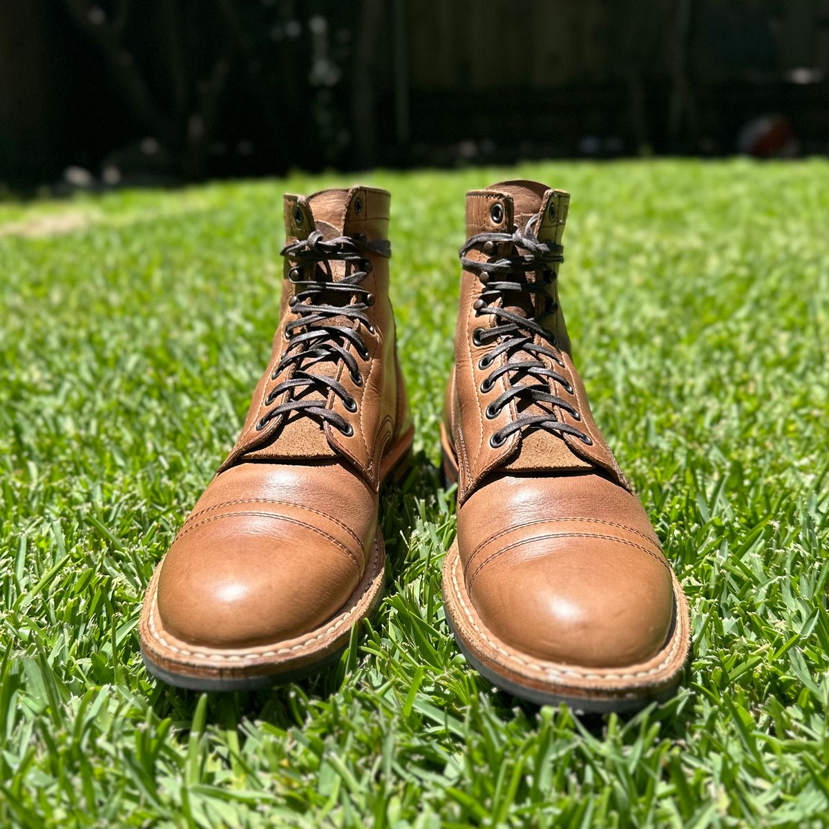 Photo by JB on June 25, 2026 of the White's MP-M1TC in Horween Natural Chromexcel.