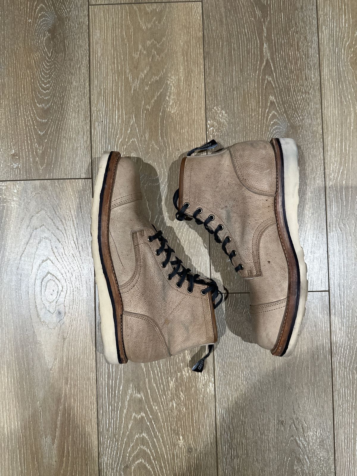 Photo by JB on May 21, 2024 of the Truman x ButterScotch Rango Boot in Ships Biscuit Kudu.