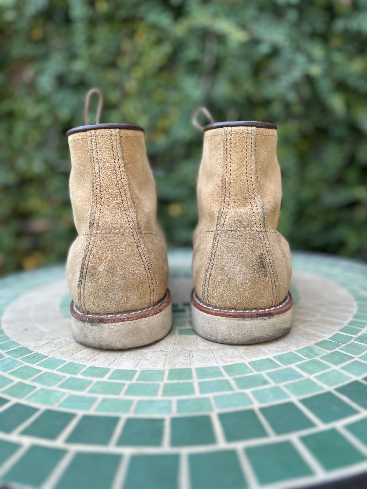Photo by JB on November 5, 2024 of the Red Wing 6-Inch Classic Moc in S.B. Foot Hawthorne Abilene.