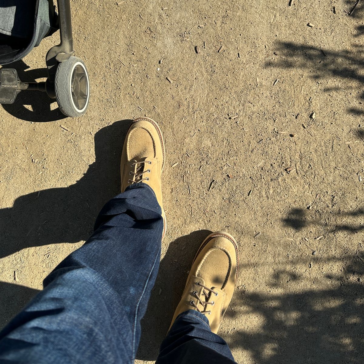 Photo by JB on November 12, 2024 of the Red Wing 6-Inch Classic Moc in S.B. Foot Hawthorne Abilene.