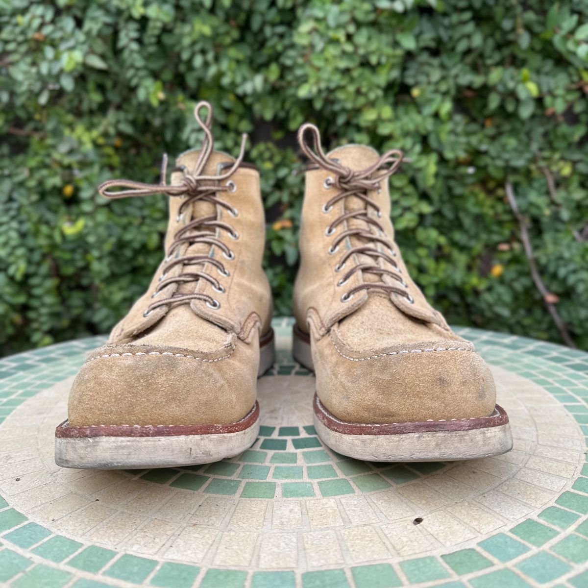 Photo by JB on January 3, 2025 of the Red Wing 6-Inch Classic Moc in S.B. Foot Hawthorne Abilene.