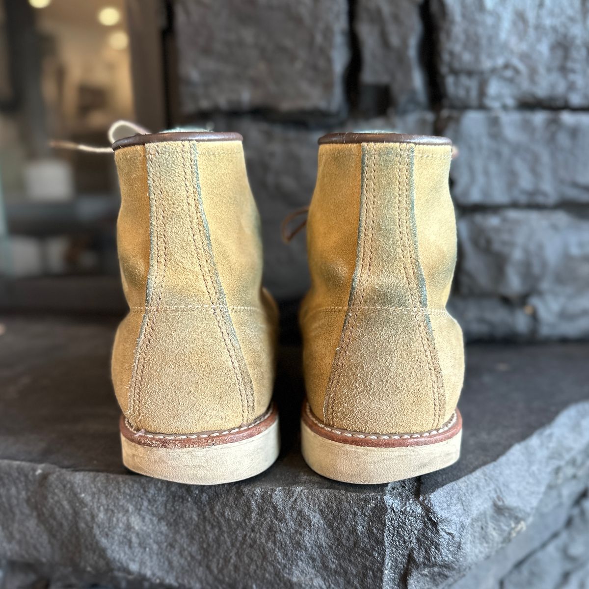Photo by JB on February 5, 2025 of the Red Wing 6-Inch Classic Moc in S.B. Foot Hawthorne Abilene.