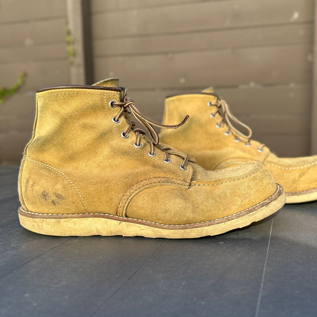 Photo by JB on March 3, 2025 of the Red Wing 6-Inch Classic Moc in S.B. Foot Hawthorne Abilene.