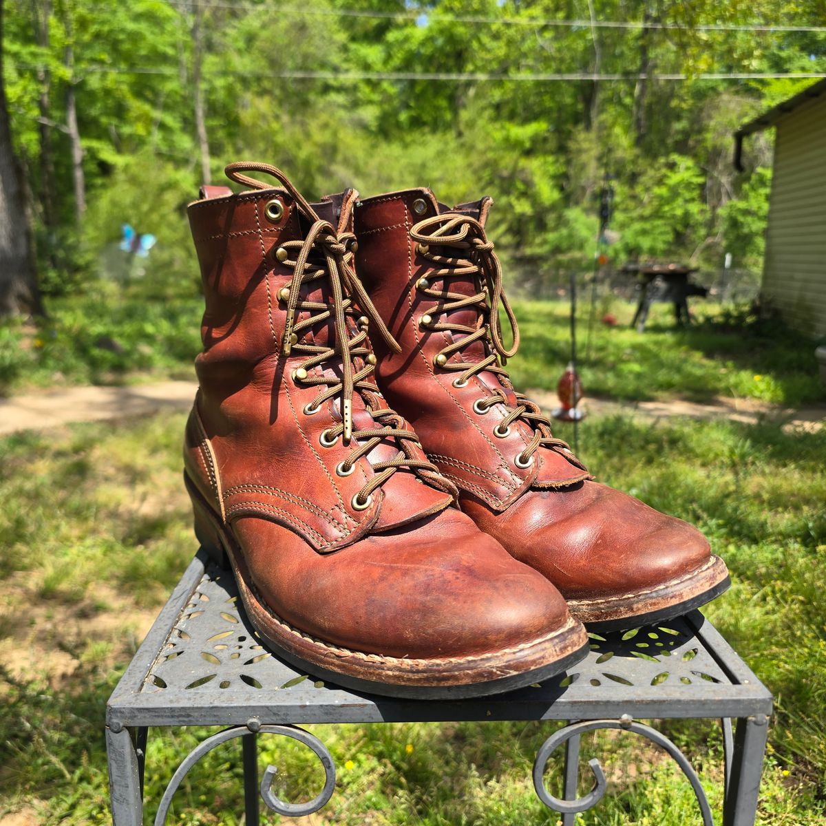 Photo by coffee_radar222 on April 10, 2026 of the Nicks MTO in Wickett & Craig Buck Brown Double Stuffed.