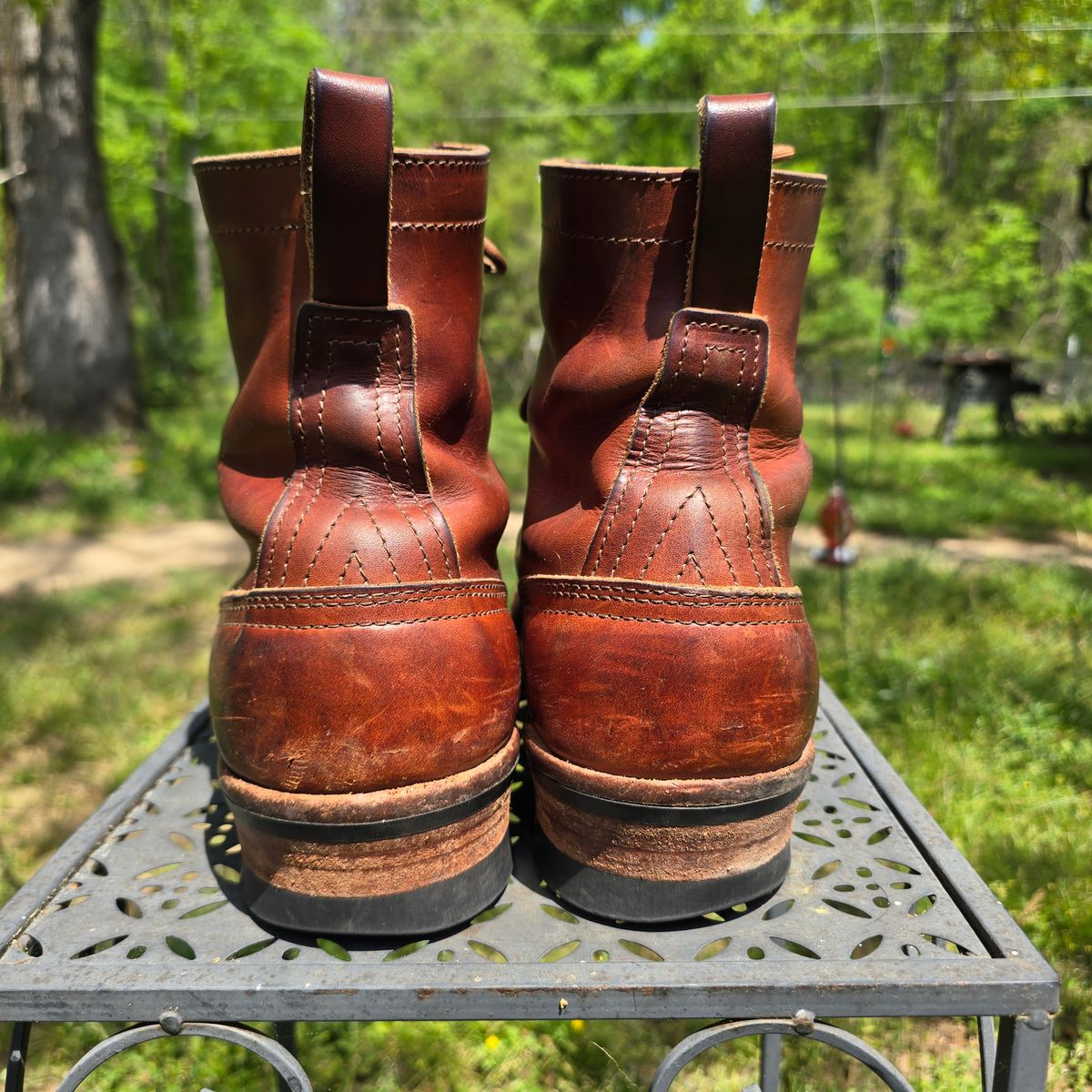 Photo by coffee_radar222 on April 10, 2026 of the Nicks MTO in Wickett & Craig Buck Brown Double Stuffed.