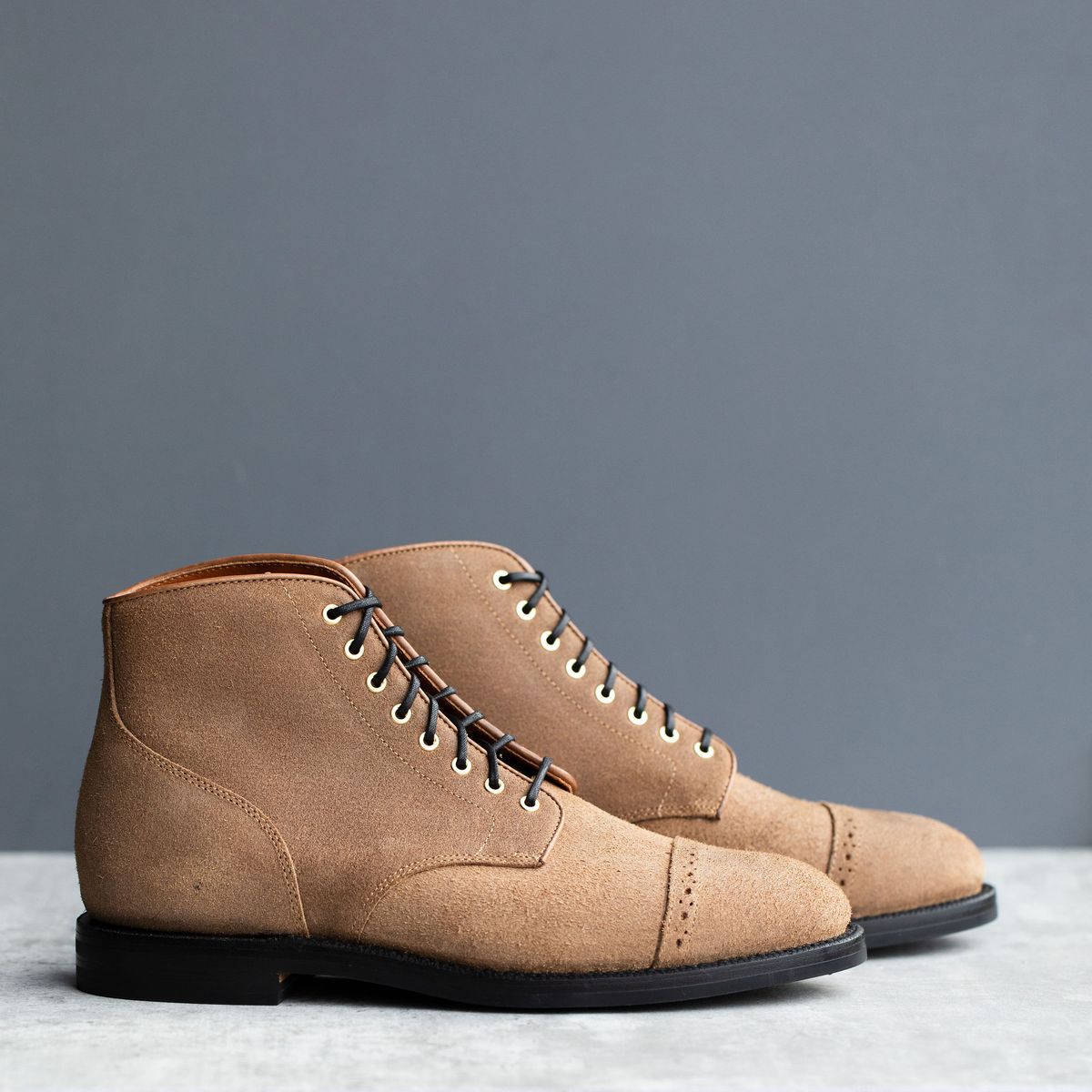 Photo by joshfulton05 on October 1, 2024 of the Grant Stone Garrison Boot in Reverse Black Chromexcel.