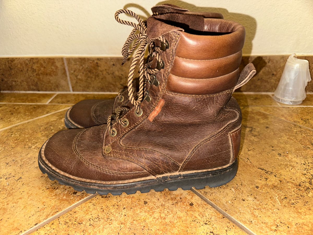 Photo by ArchaeoExplorer on June 11, 2025 of the Courteney Boot Company Jameson in Cape Buffalo & Impala.