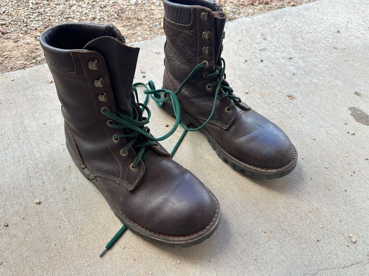 Photo by ArchaeoExplorer on July 17, 2025 of the Jim Green AR8 in African Buffalo Skin.