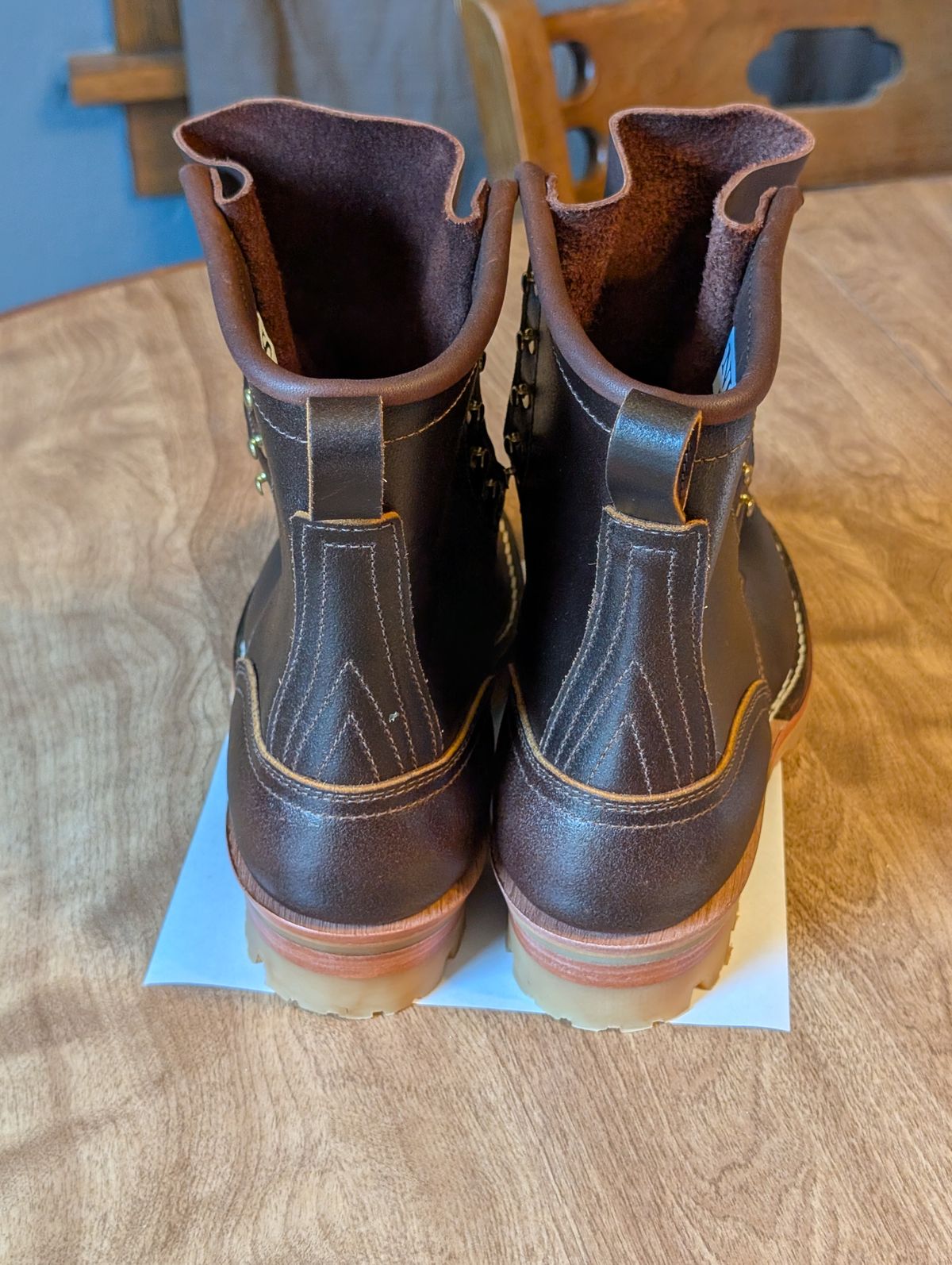 Photo by ilkhan on July 28, 2025 of the Nicks Urban Drifter in Nicks / Horween Spokane Brown WO.