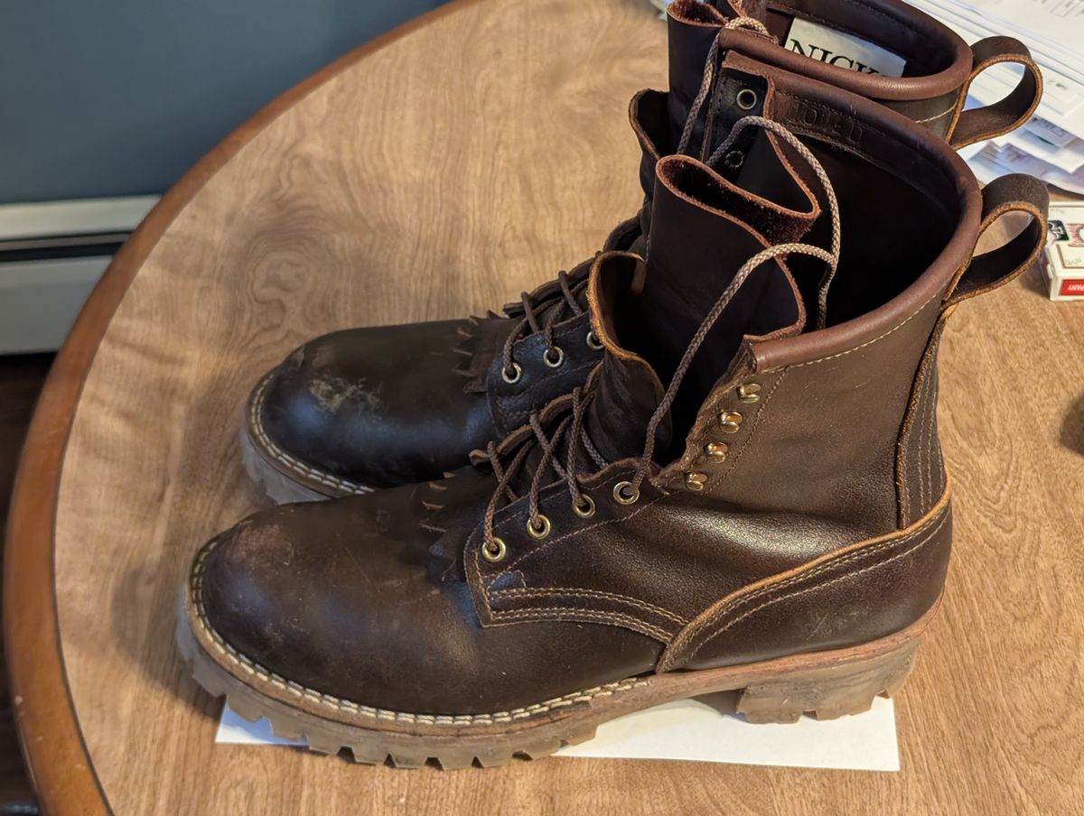 Photo by ilkhan on November 1, 2025 of the Nicks Urban Drifter in Nicks / Horween Spokane Brown WO.