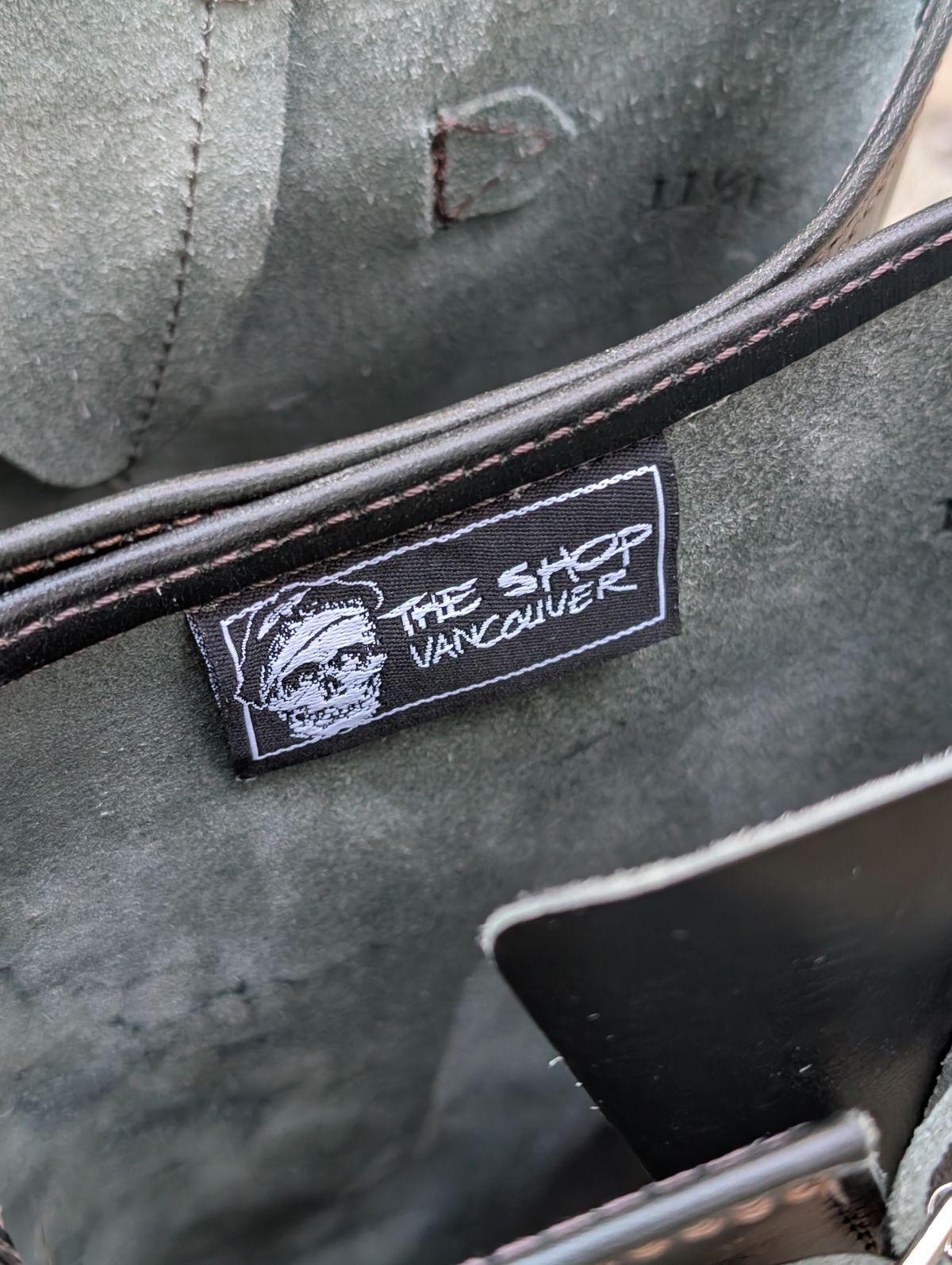 Photo by patina_colada on October 1, 2025 of the Wesco Mister Lou in Maryam Petrolio Waxed Black Horsehide.