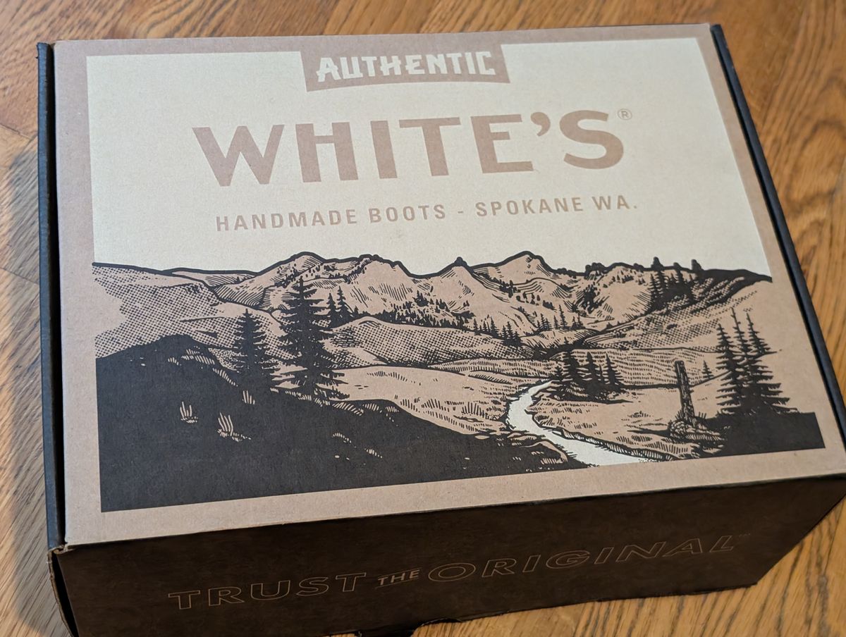 Photo by patina_colada on May 3, 2025 of the White's Springdale in Seidel Black Double Shot.
