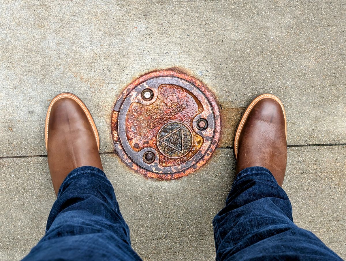 Photo by patina_colada on June 10, 2025 of the Viberg Chelsea in Viberg / Stoned Oil Calf.