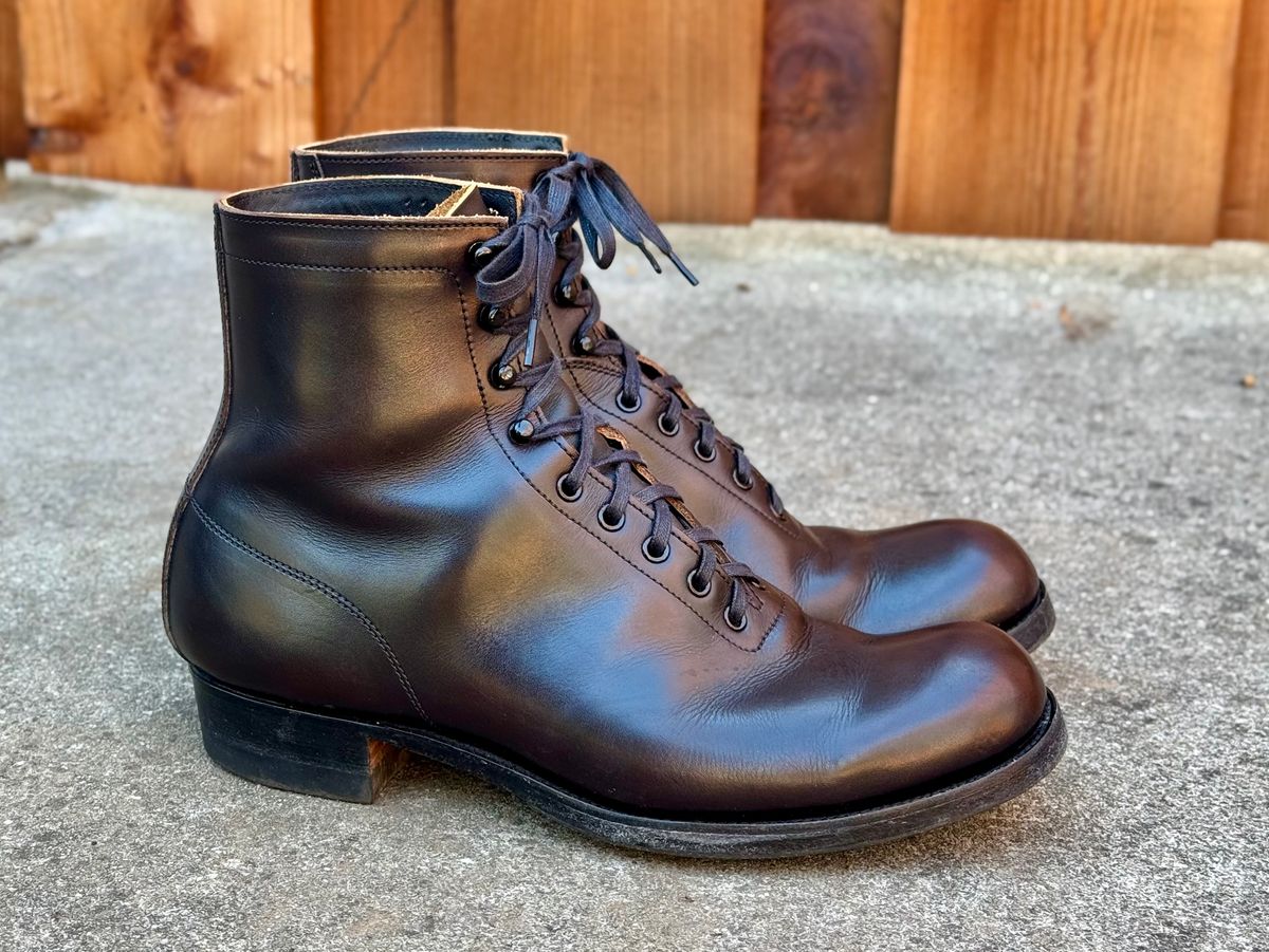 Photo by gniquil on December 2, 2025 of the Clinch Milne in Crown Calf.