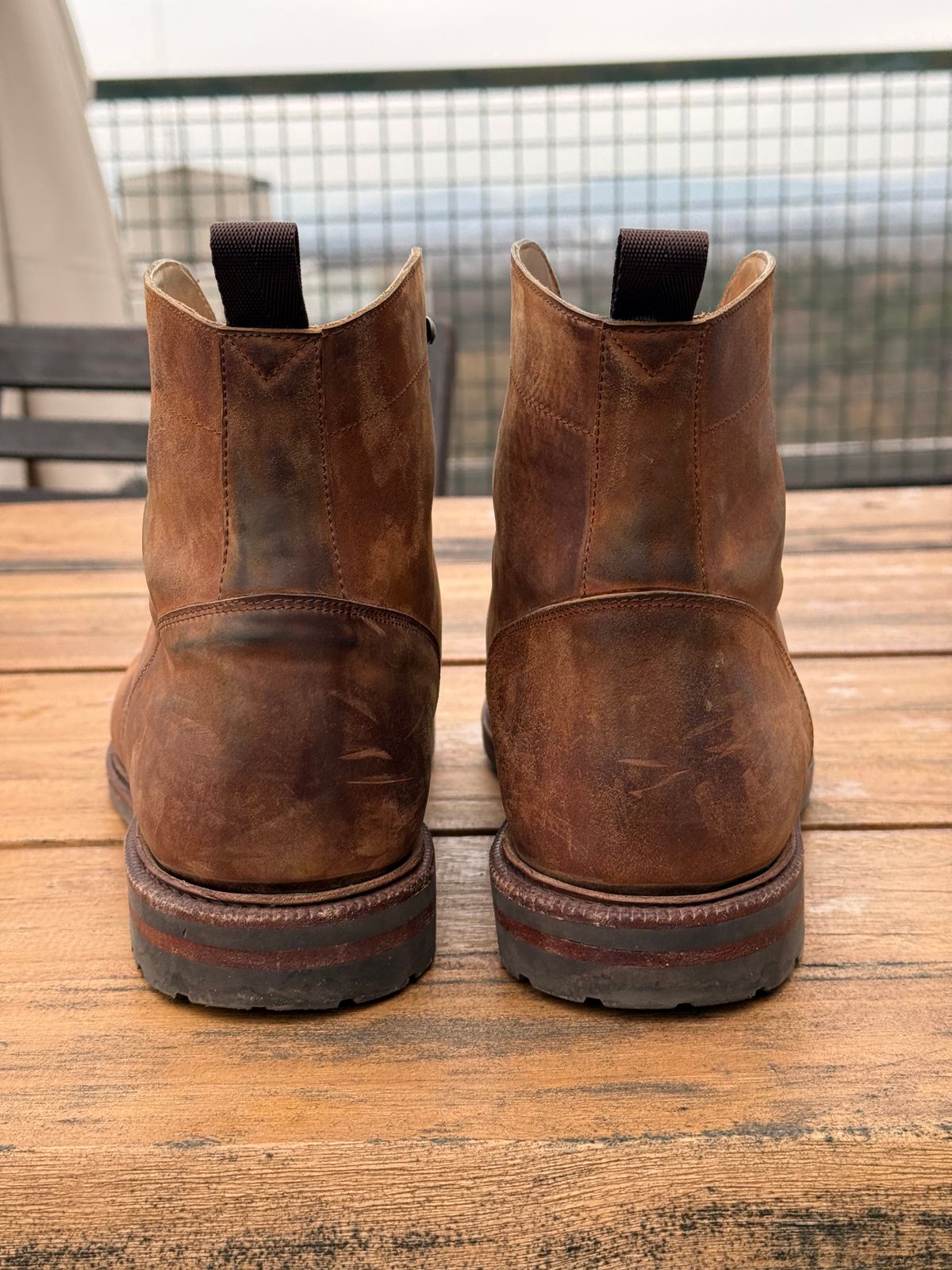 Photo by switchtrue on December 5, 2025 of the Meermin Jumper Boot in Tobacco Waxy Shell Cordovan.
