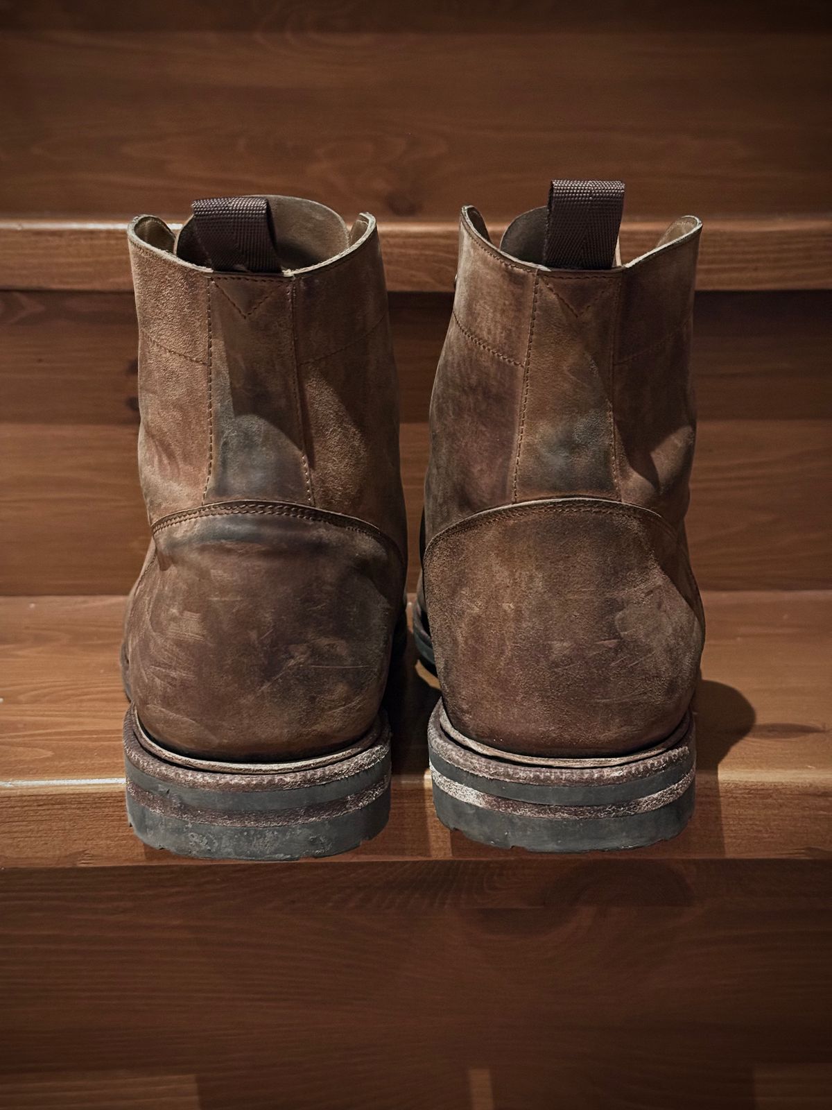 Photo by switchtrue on February 5, 2026 of the Meermin Jumper Boot in Tobacco Waxy Shell Cordovan.