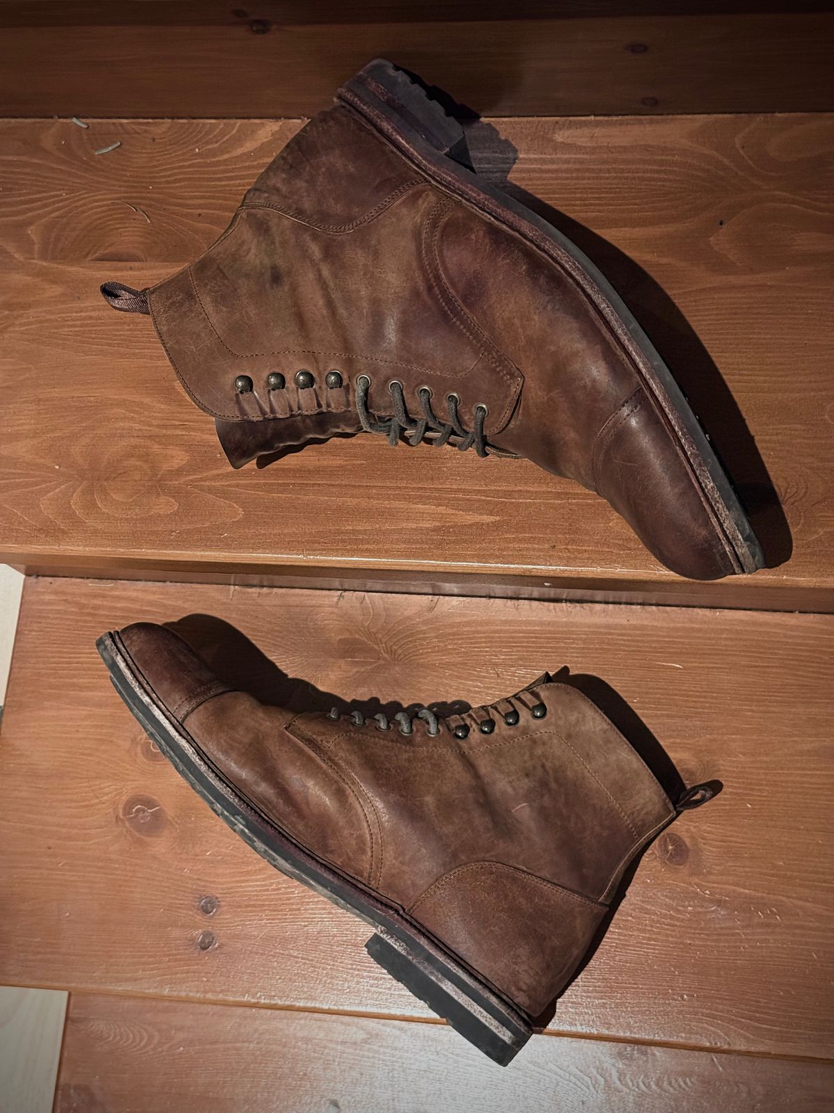 Photo by switchtrue on February 5, 2026 of the Meermin Jumper Boot in Tobacco Waxy Shell Cordovan.