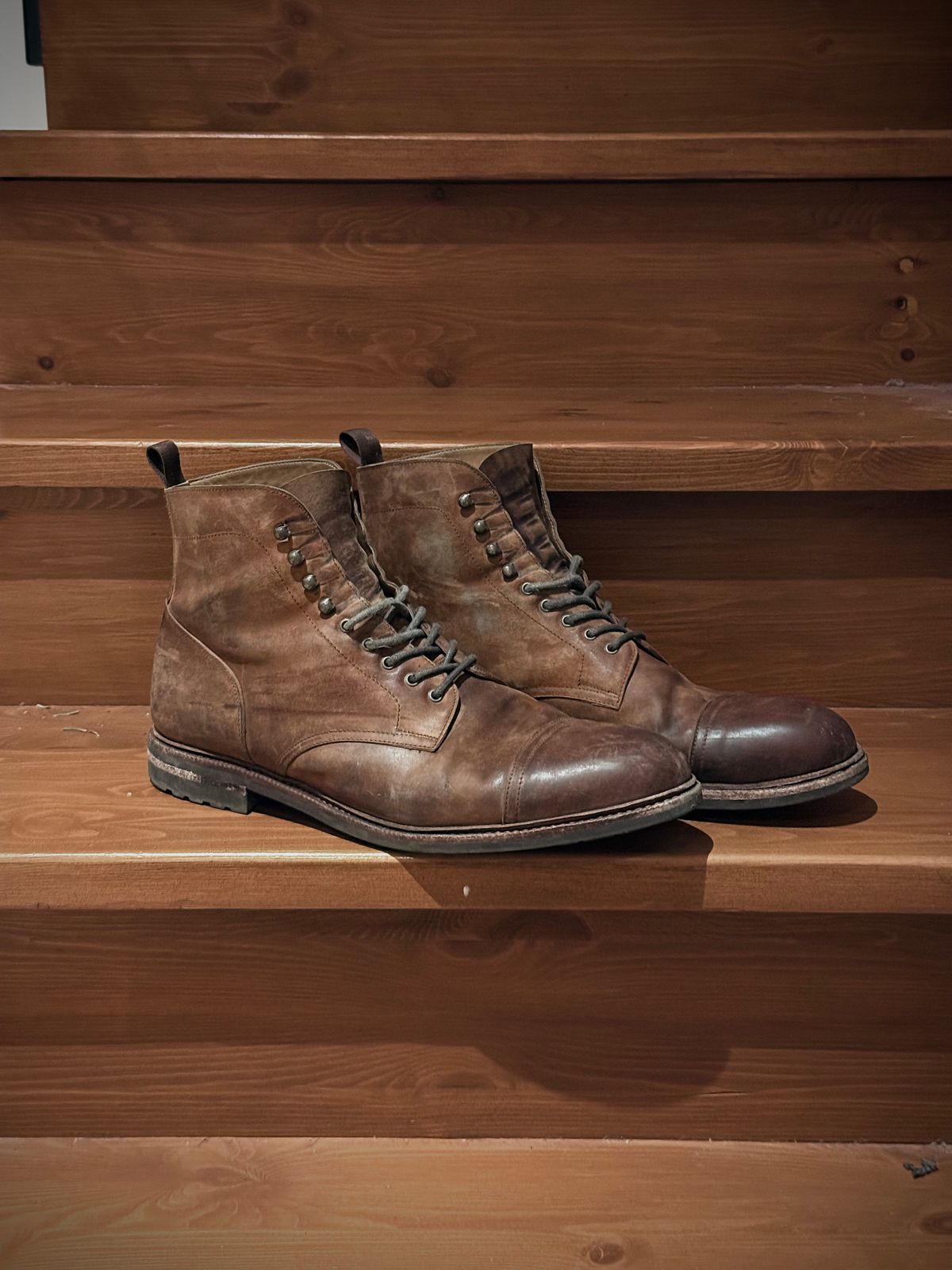 Photo by switchtrue on February 5, 2026 of the Meermin Jumper Boot in Tobacco Waxy Shell Cordovan.