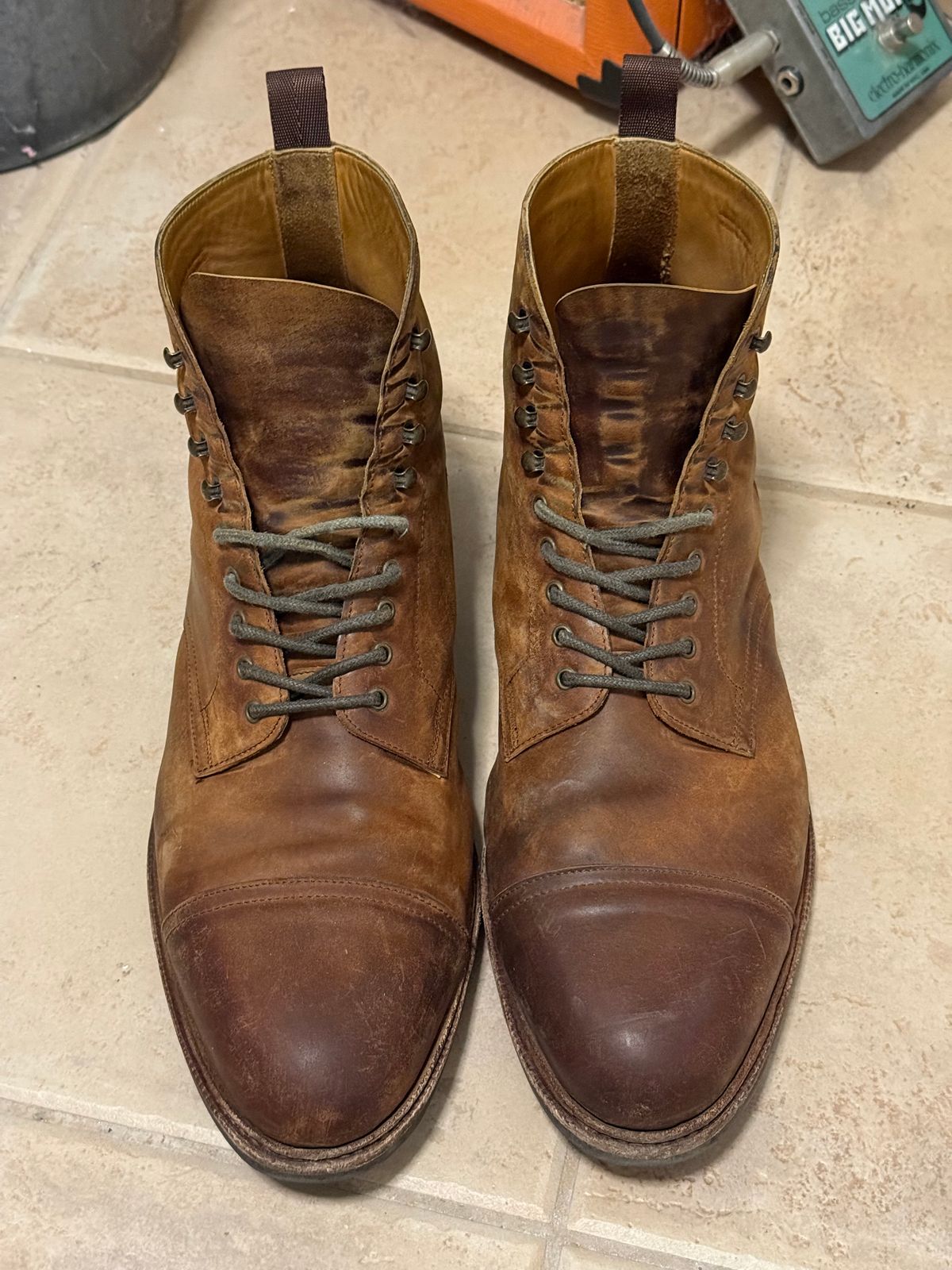 Photo by switchtrue on March 5, 2026 of the Meermin Jumper Boot in Tobacco Waxy Shell Cordovan.
