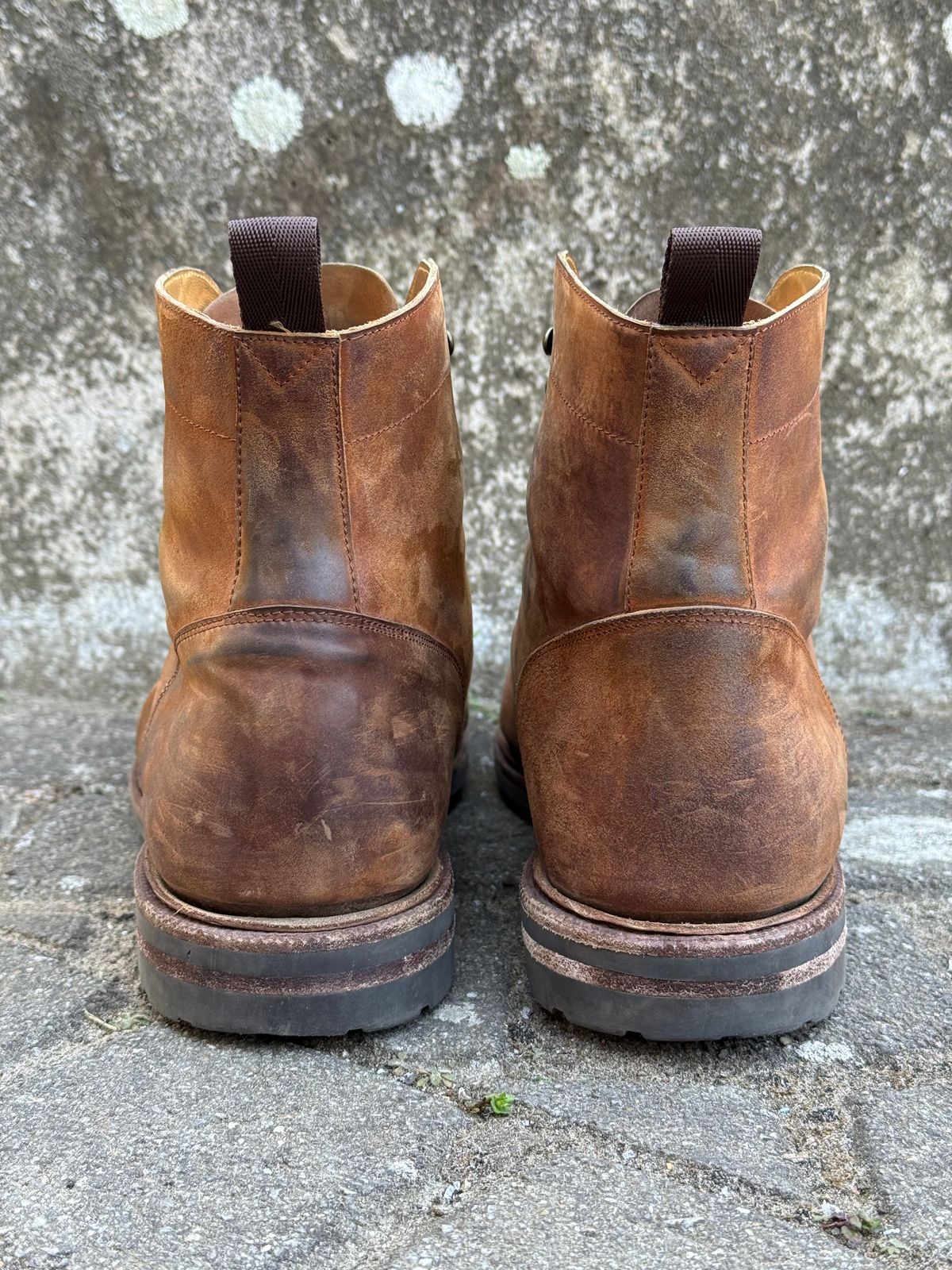 Photo by switchtrue on April 4, 2026 of the Meermin Jumper Boot in Tobacco Waxy Shell Cordovan.