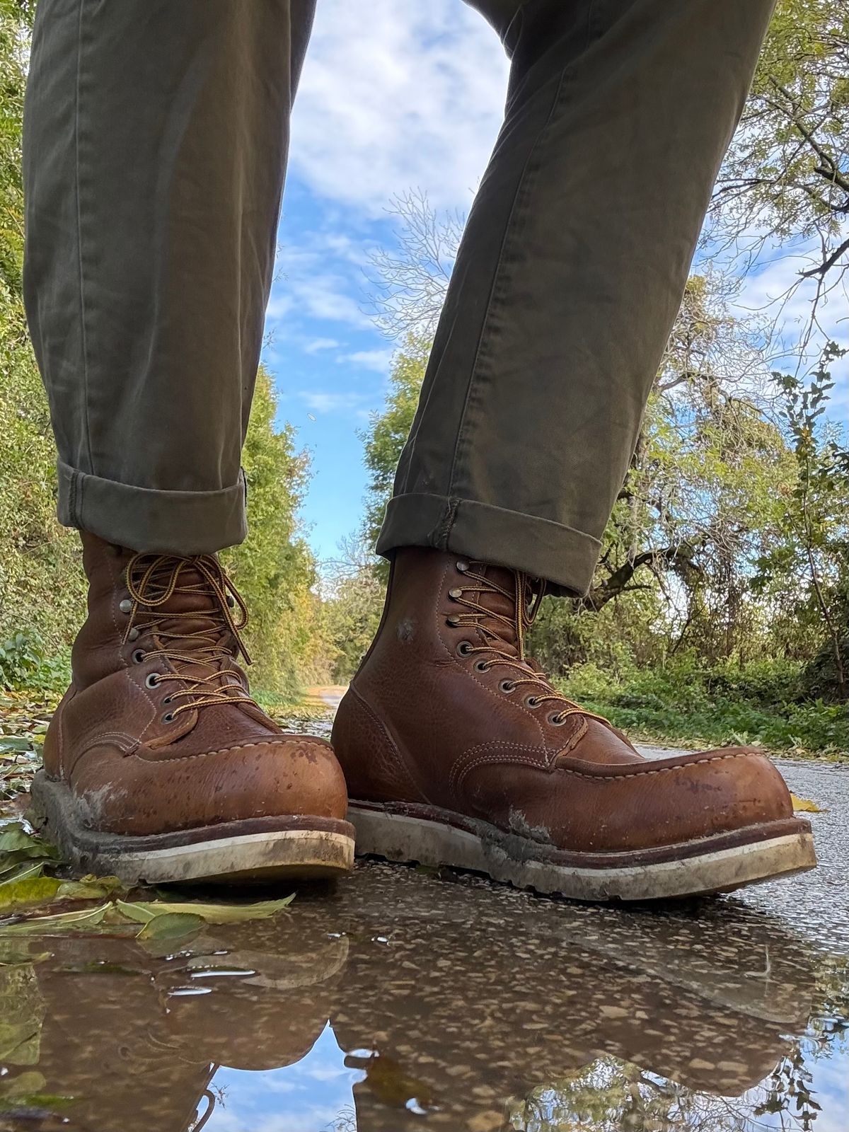 Photo by switchtrue on October 24, 2025 of the Truman Upland Boot in British Tan Grizzly.