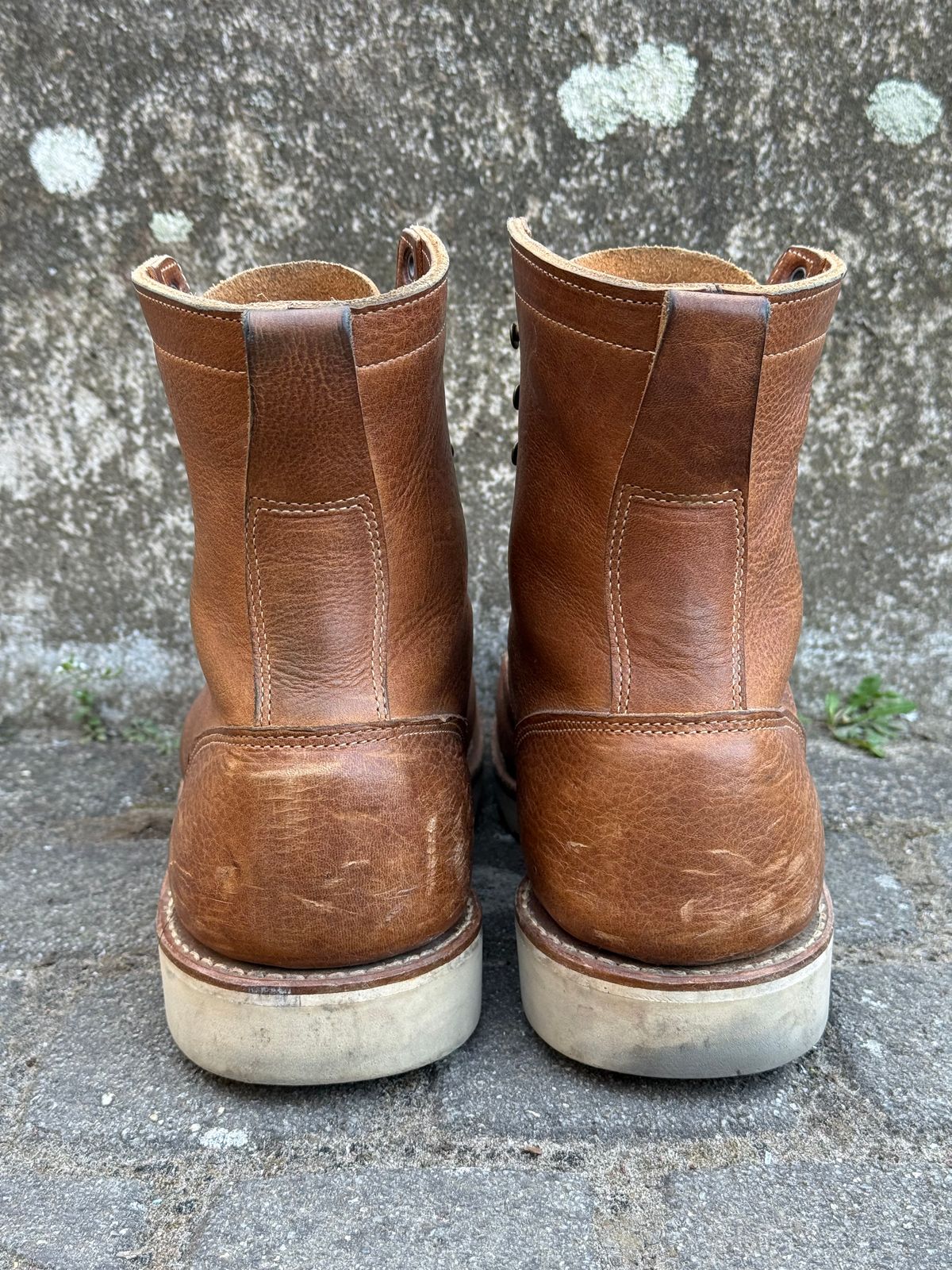 Photo by switchtrue on April 4, 2026 of the Truman Upland Boot in British Tan Grizzly.