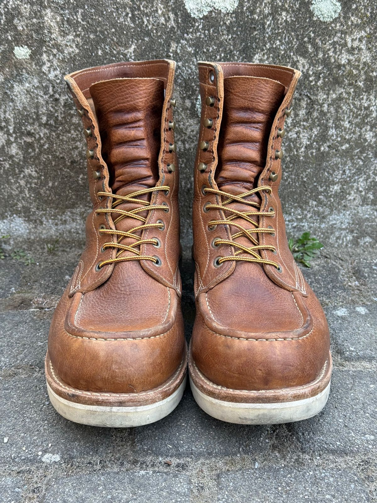 Photo by switchtrue on April 4, 2026 of the Truman Upland Boot in British Tan Grizzly.