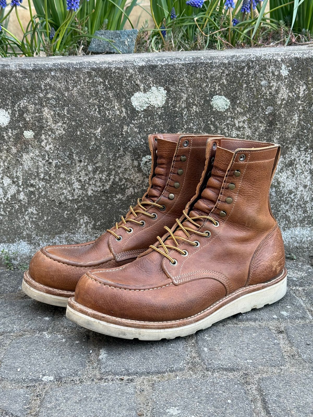 Photo by switchtrue on April 4, 2026 of the Truman Upland Boot in British Tan Grizzly.