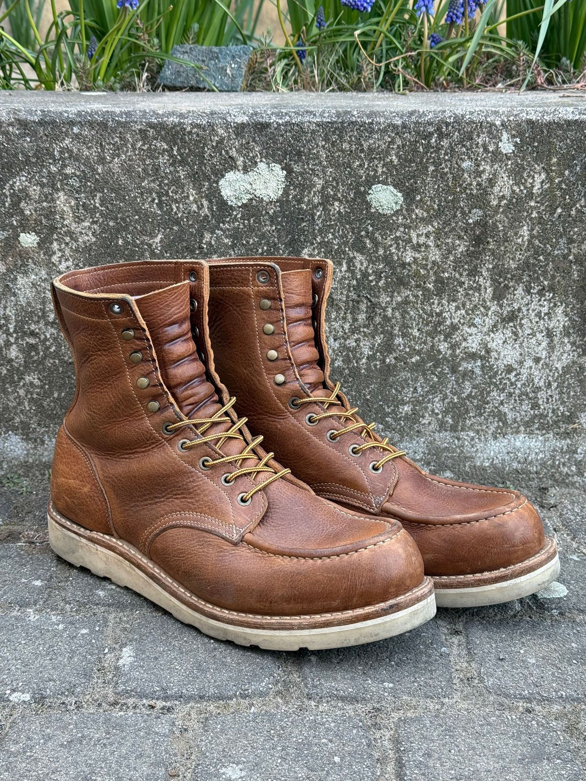 Photo by switchtrue on April 4, 2026 of the Truman Upland Boot in British Tan Grizzly.