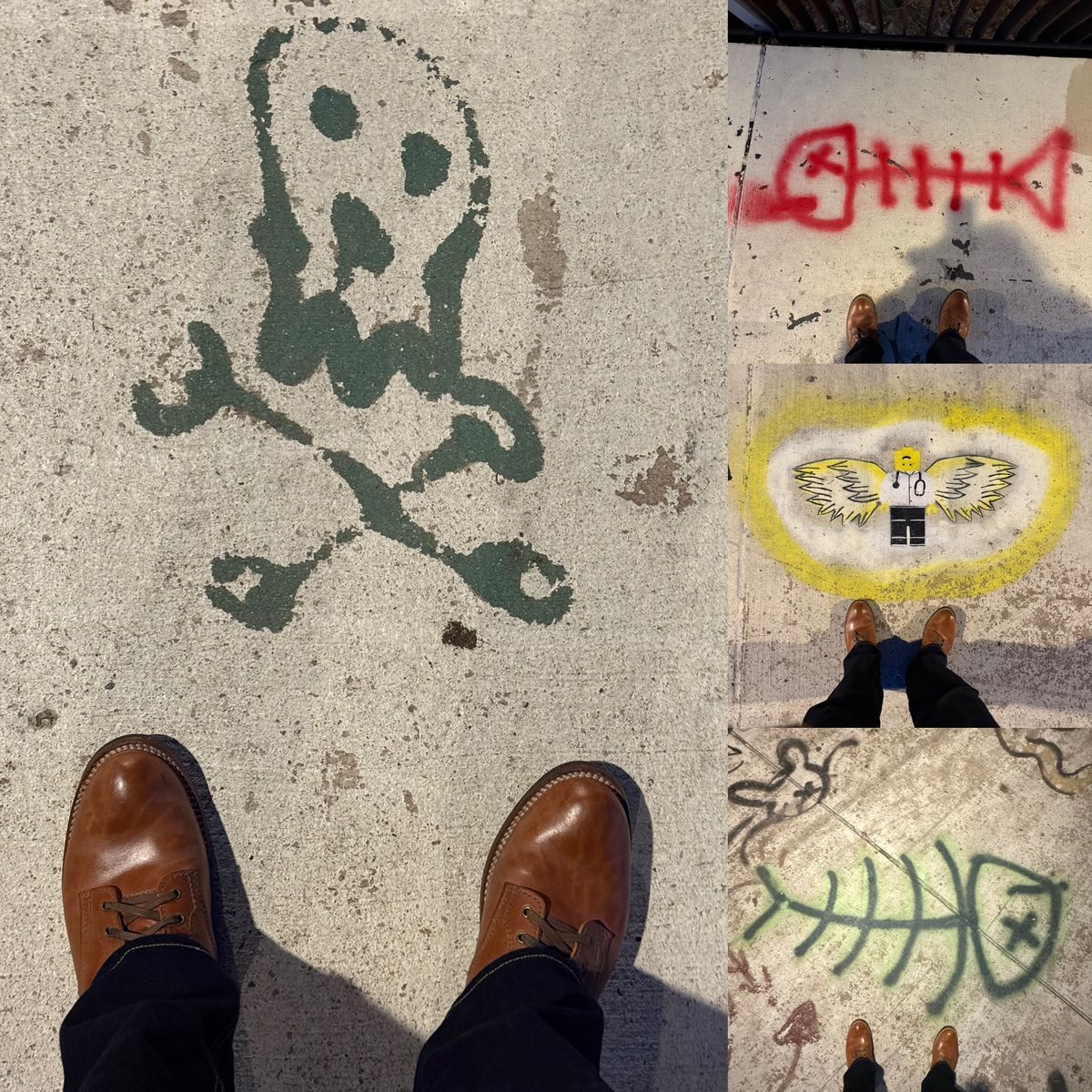 Photo by chris.8888 on November 23, 2025 of the Oldspeed MFG Service Boot 6” in Horween Russet Horsehide Strips.