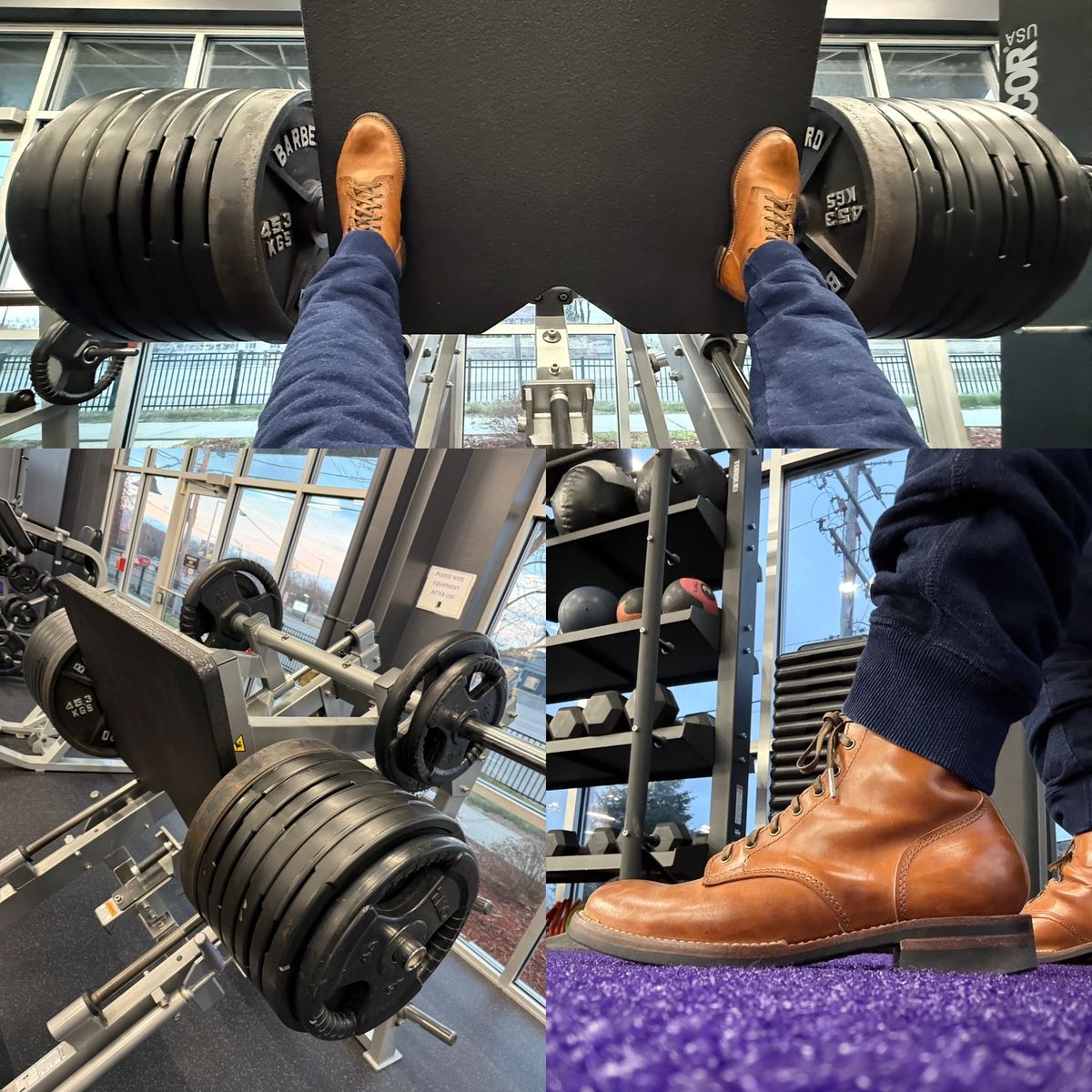 Photo by chris.8888 on March 23, 2026 of the Oldspeed MFG Service Boot 6” in Horween Russet Horsehide Strips.