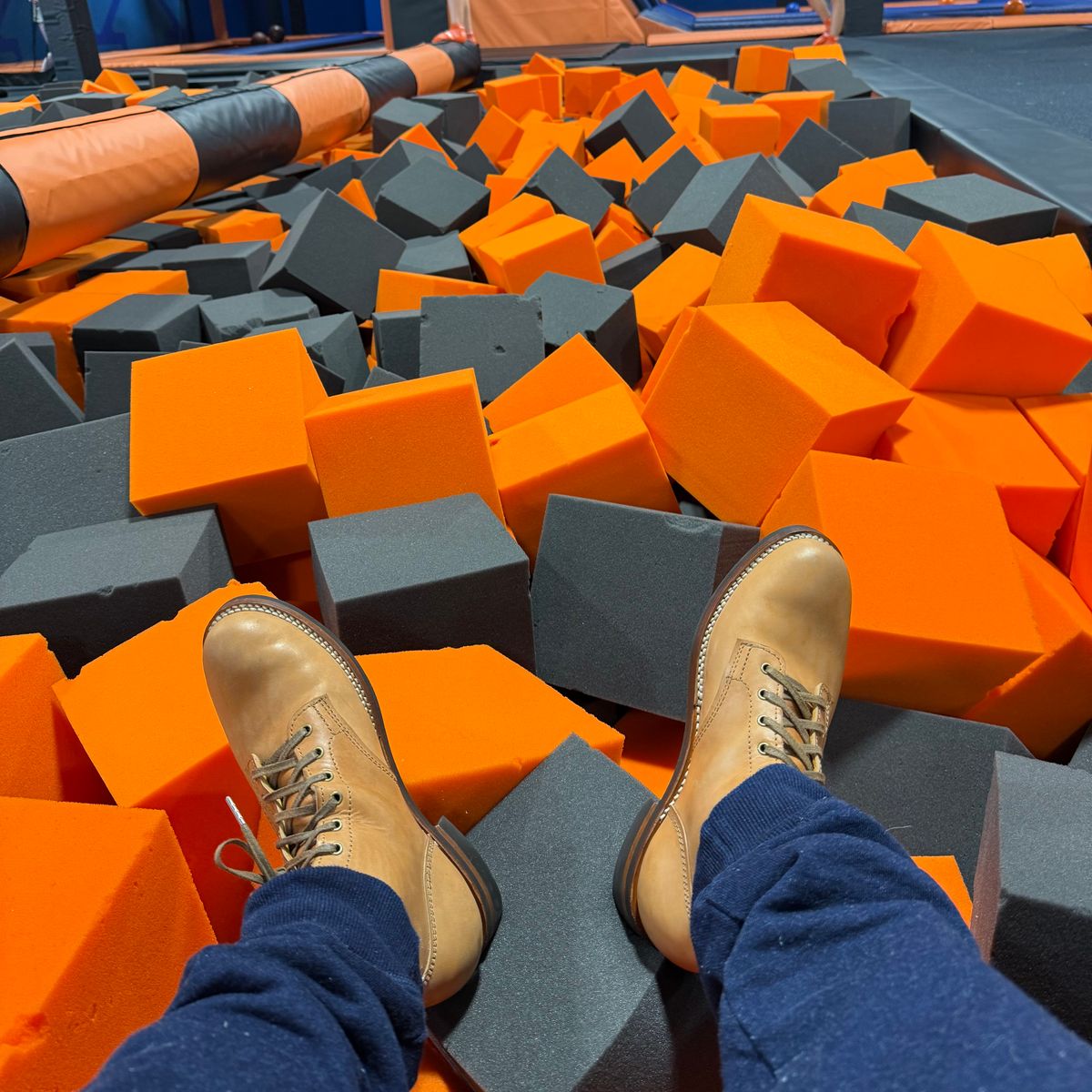 Photo by chris.8888 on October 12, 2025 of the Oldspeed Service Boot 6” in Horween Russet Horsehide Strips.