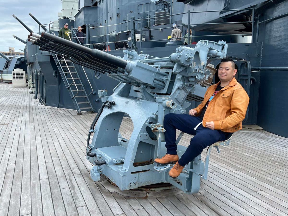 Photo by chris.8888 on October 26, 2025 of the Oldspeed Service Boot 6” in Horween Russet Horsehide Strips.