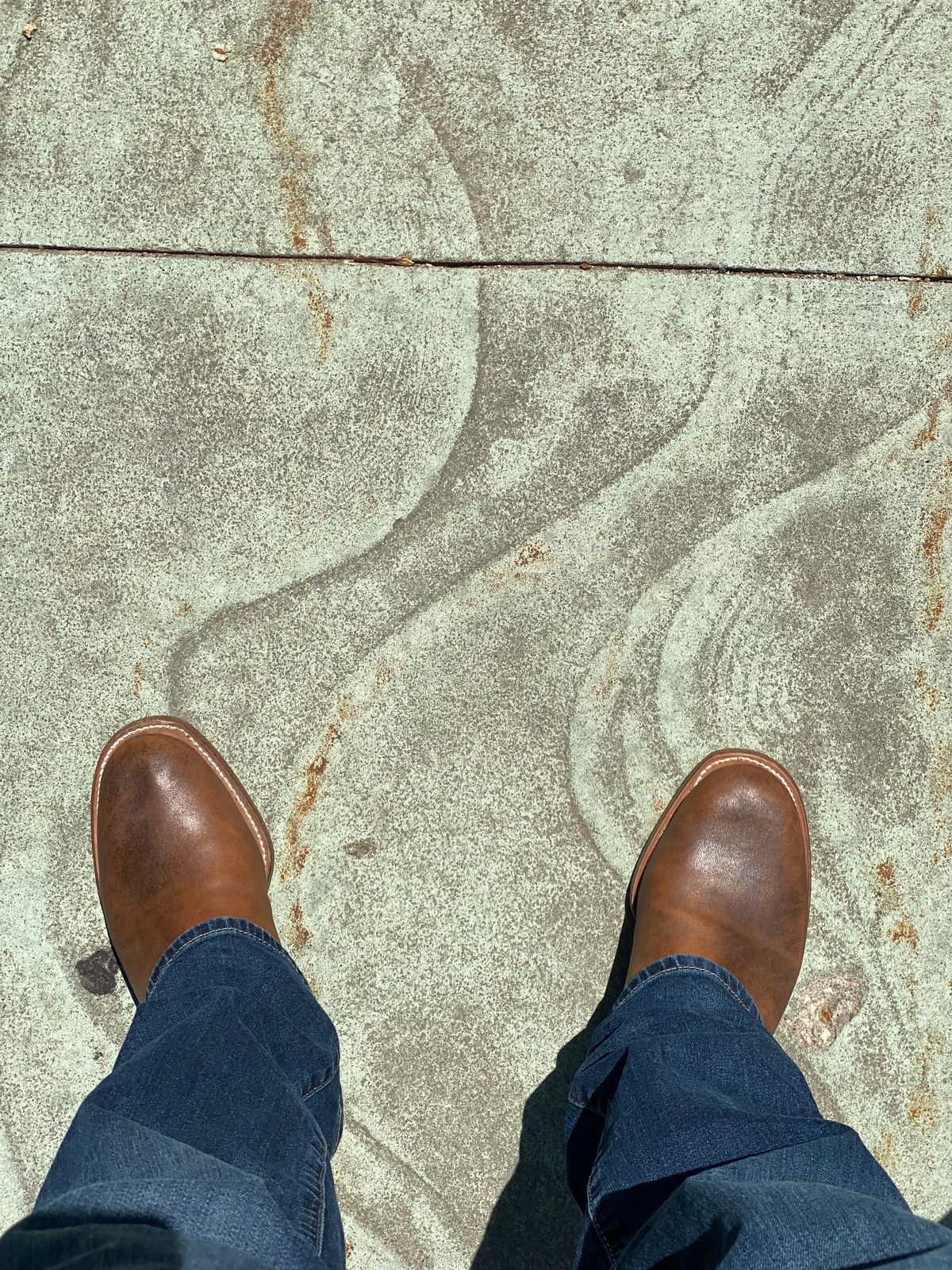 Photo by chris.8888 on May 31, 2025 of the Unsung U 22-2 Engineer Boot in Horween Chelsea Horsefront.