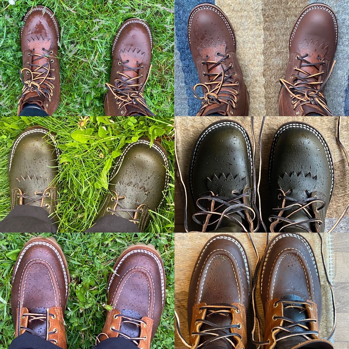 Photo by chris.8888 on May 22, 2025 of the Nicks x Parkhurst V3 in Horween Spokane Honey Smooth/Waxed.