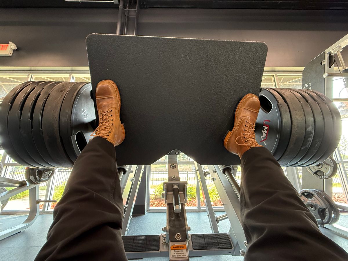 Photo by chris.8888 on August 6, 2025 of the Caswell Boot Company x Fortis Munson Last Collaboration in Horween Natural Shell Cordovan.