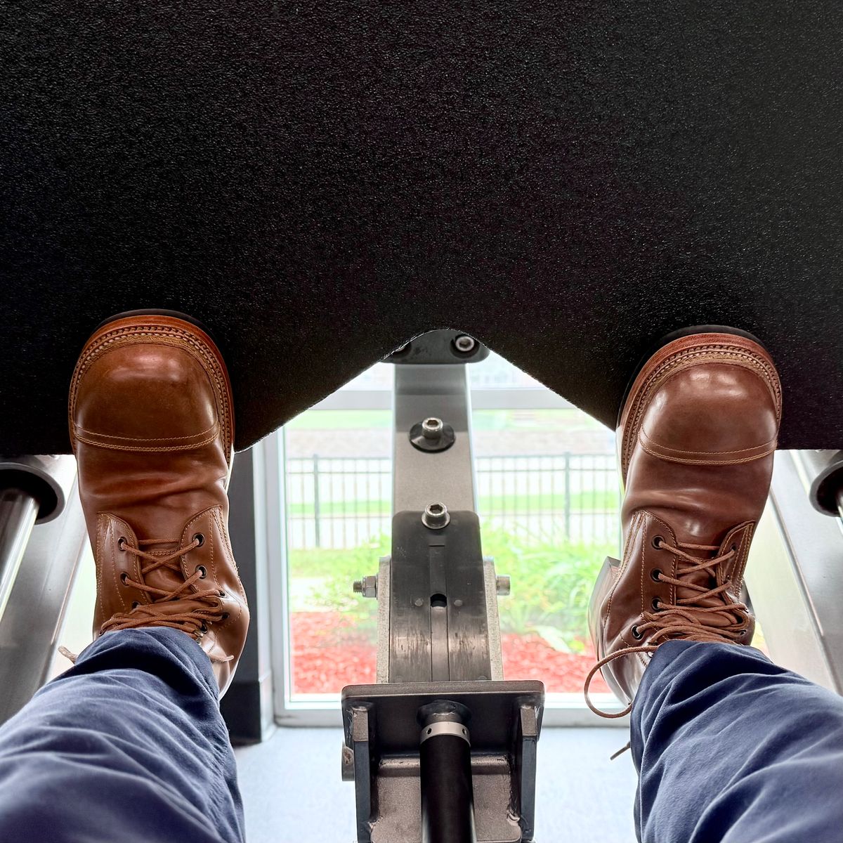 Photo by chris.8888 on August 3, 2025 of the Caswell Boot Company x Fortis Munson Last Collaboration in Horween Natural Shell Cordovan.