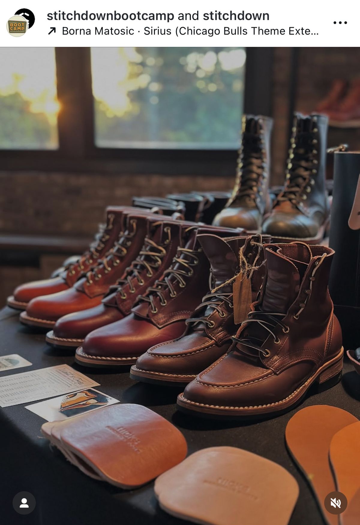 Photo by chris.8888 on November 13, 2025 of the Nicks x Parkhurst V3 in Horween Timber Roanoke.