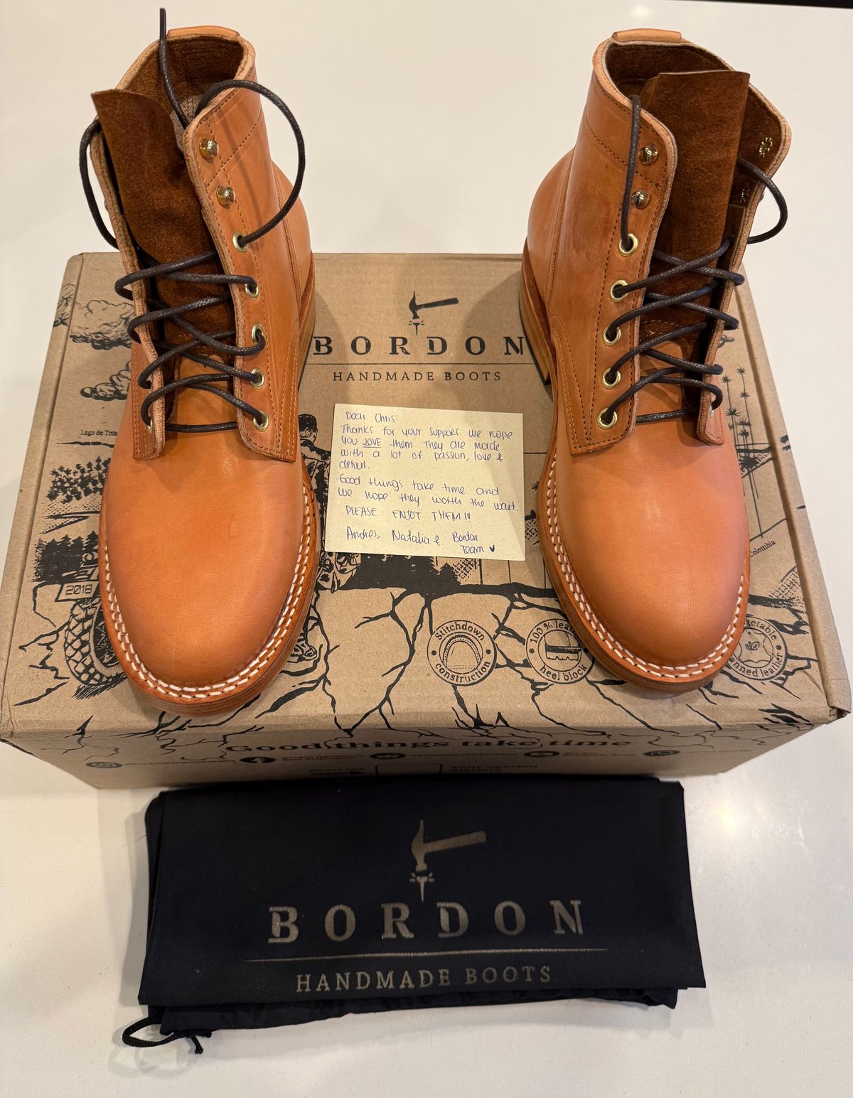 Photo by chris.8888 on March 27, 2026 of the Bordon Wanes in Wickett & Craig Natural Veg Tan.