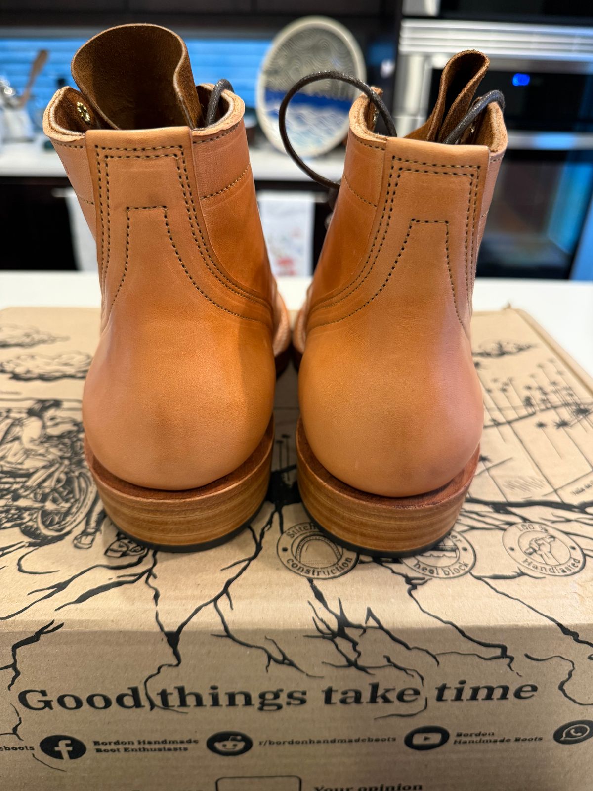 Photo by chris.8888 on March 27, 2026 of the Bordon Wanes in Wickett & Craig Natural Veg Tan.