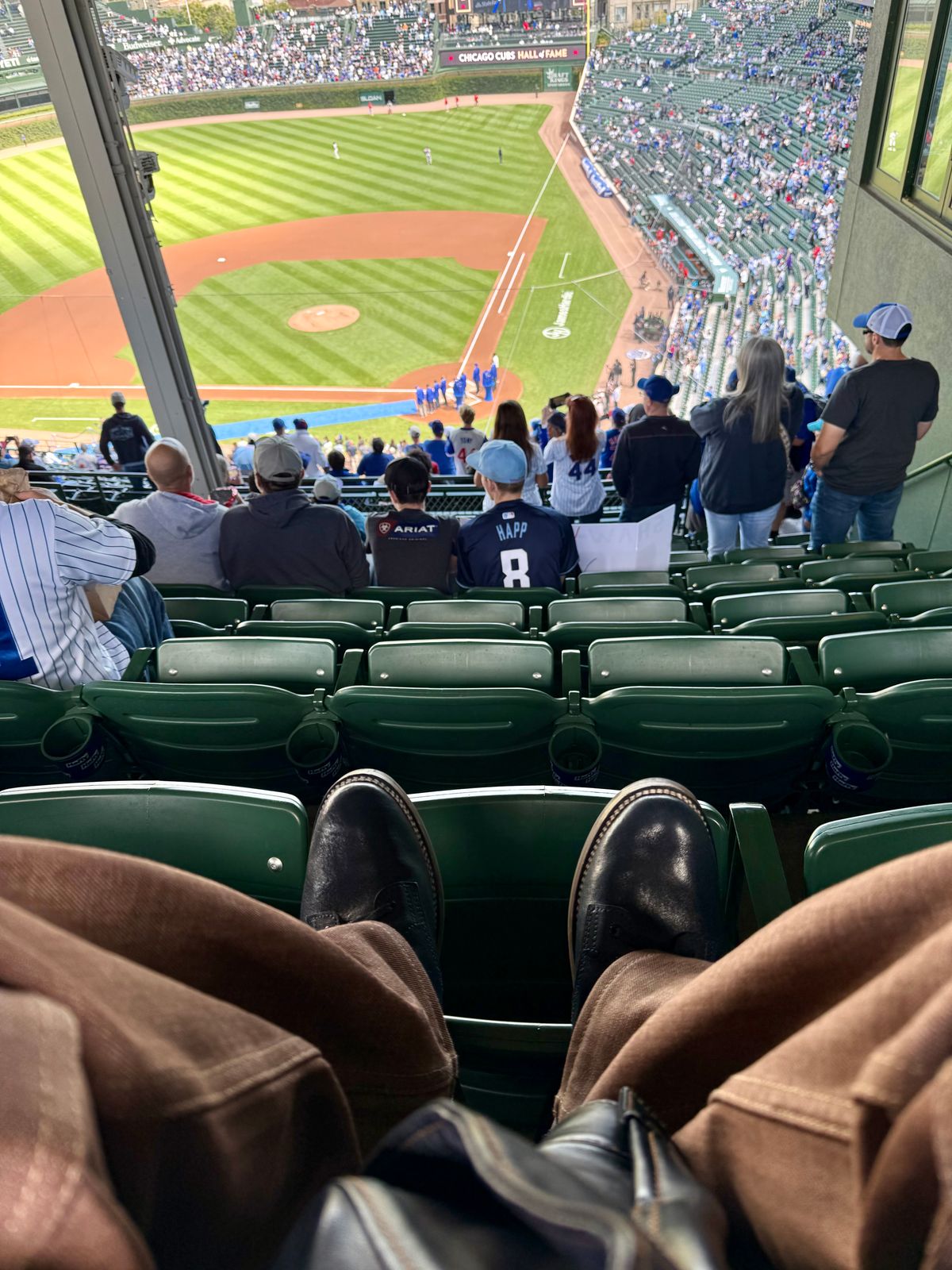 Photo by chris.8888 on September 7, 2025 of the Oldspeed Service Boot 6” in Horween Navy Aspen Horsefront.