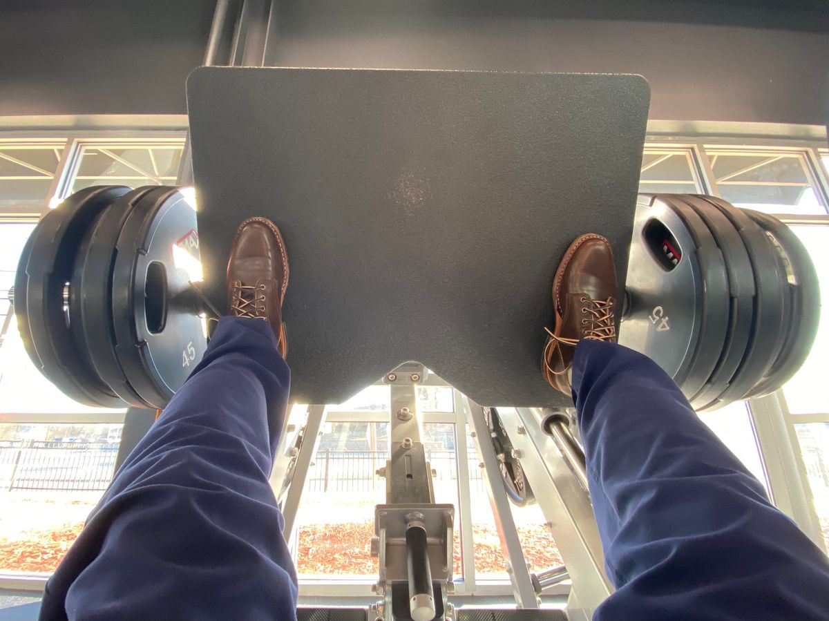 Photo by chris.8888 on January 21, 2025 of the White's MP-Sherman Plain Toe in Horween Brown Shell Cordovan.