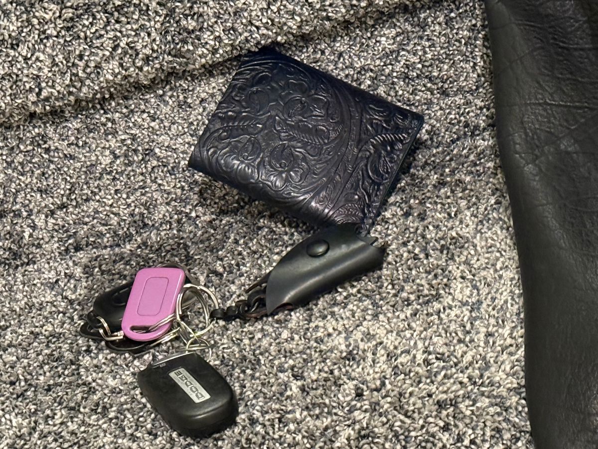 Photo by chris.8888 on October 9, 2025 of the Ashland Leather Trifold Wallet in Horween Black Floral Shell Cordovan.