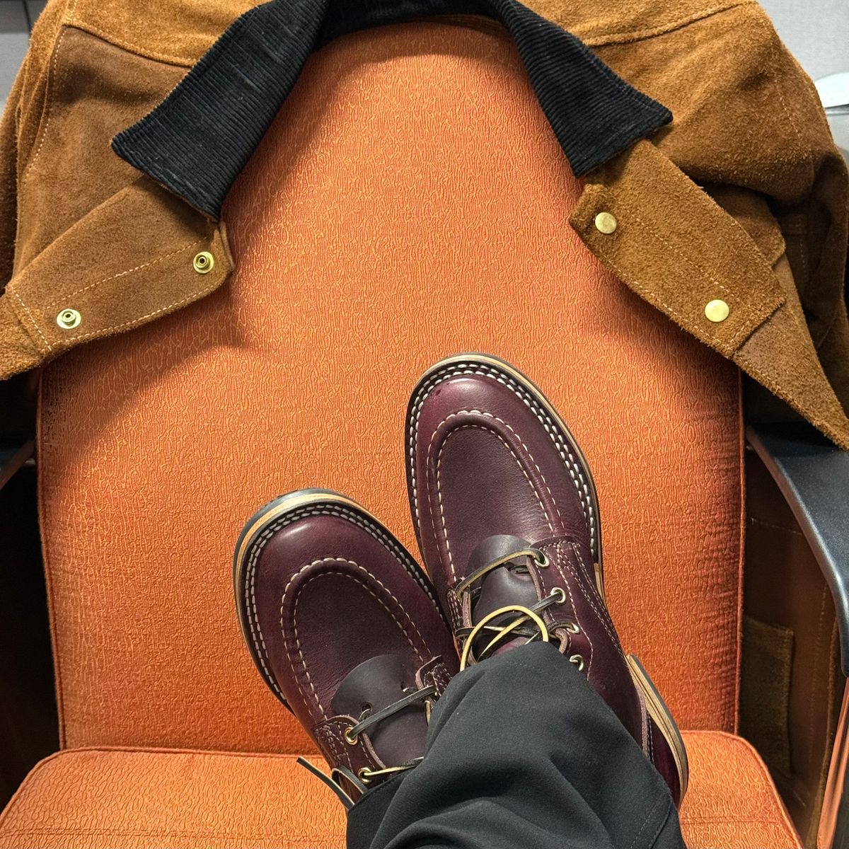 Photo by chris.8888 on September 25, 2025 of the Nicks x Parkhurst V3 in Horween Color 8 Cypress.