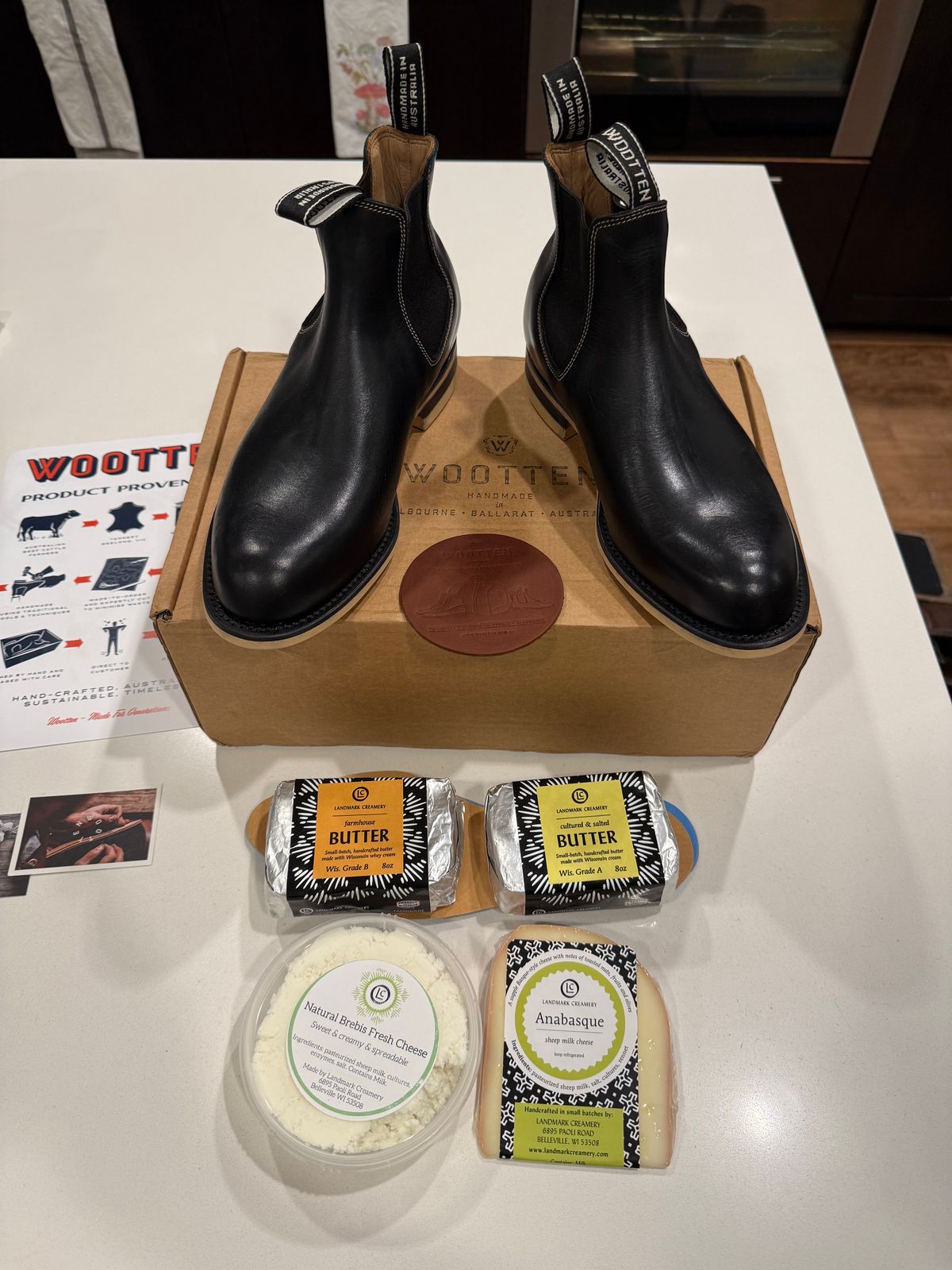 Photo by chris.8888 on December 10, 2025 of the Wootten Jack Heritage Gusset Boot in Tannery Geelong Black.